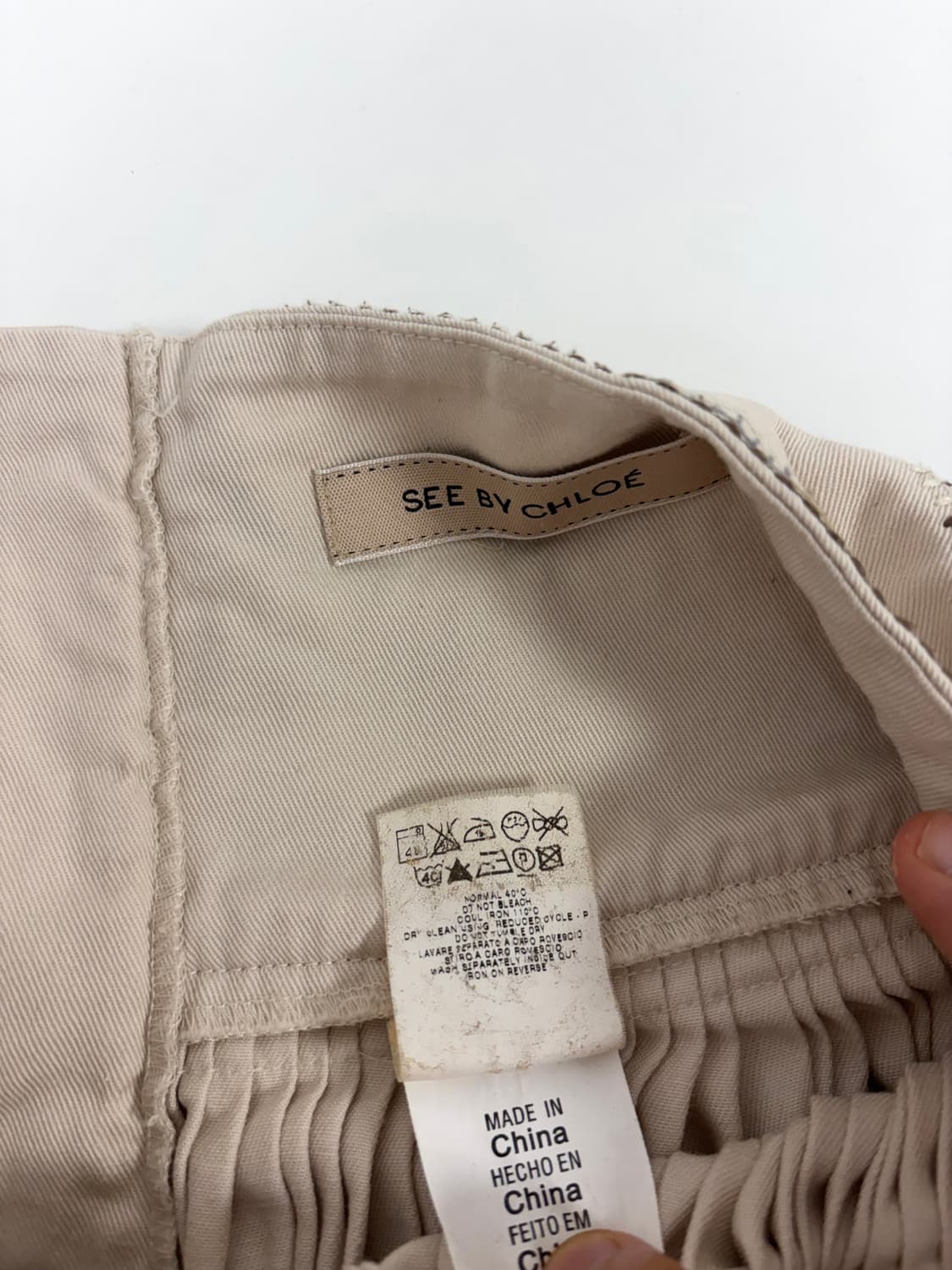 see by chloe skirt 상품이미지5
