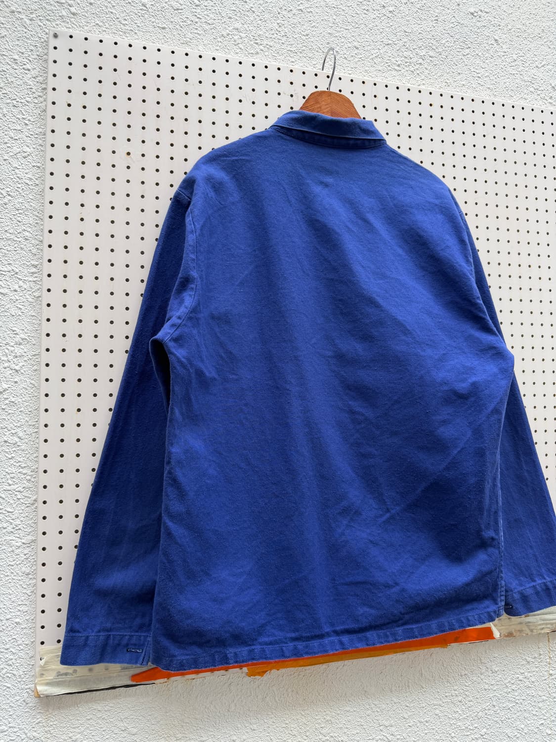 OLD VINTAGE NAVY BLUE FRENCH 프렌치워크자켓 상품이미지8