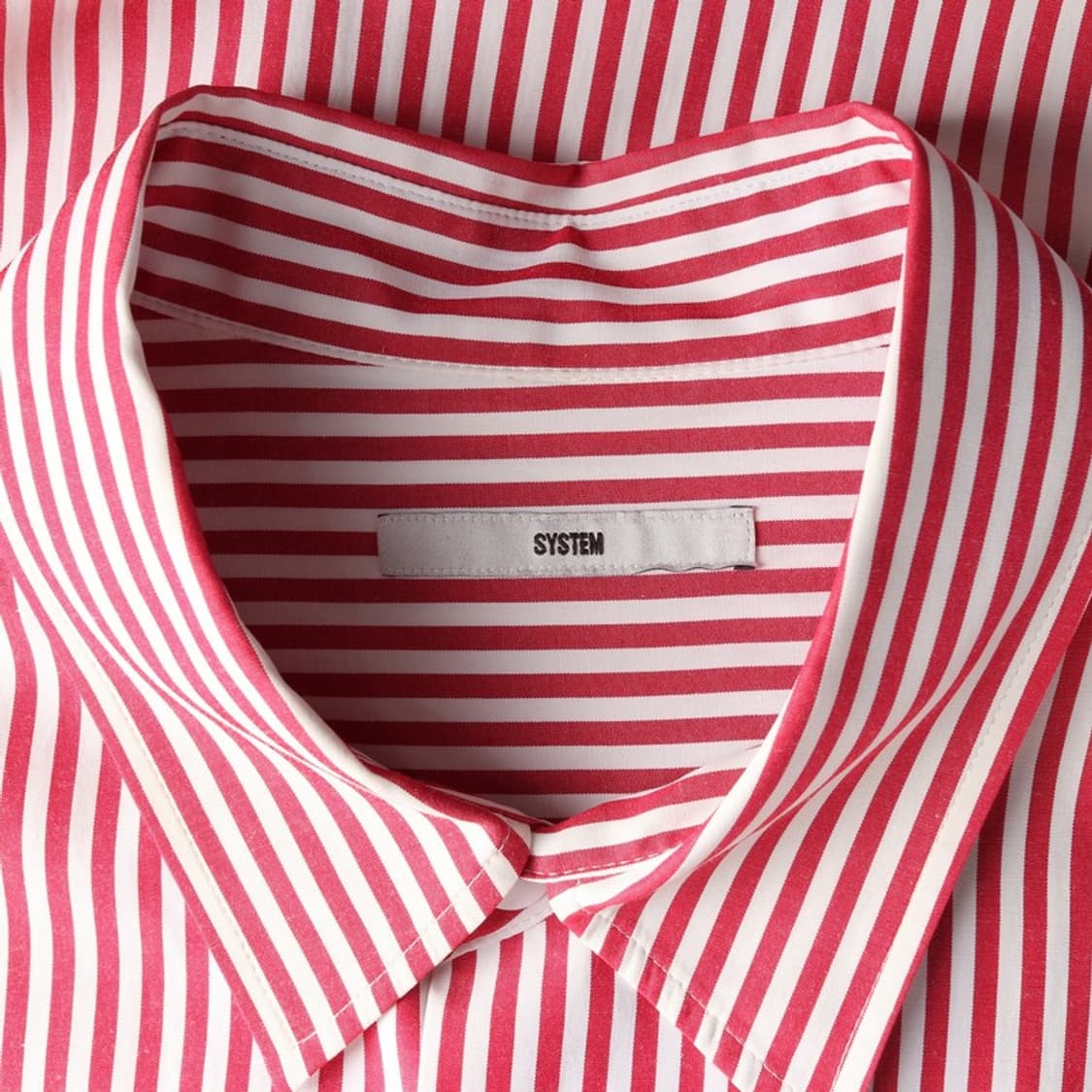 시스템 스트라이프 셔츠 M 상품이미지5