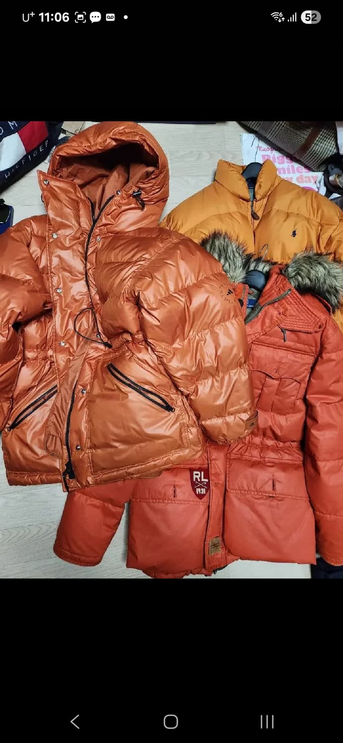 (새상품)ADIDAS .스텔라 맥 브릭 패딩 (패딩 조끼 탈착)헤비다운 상품이미지6