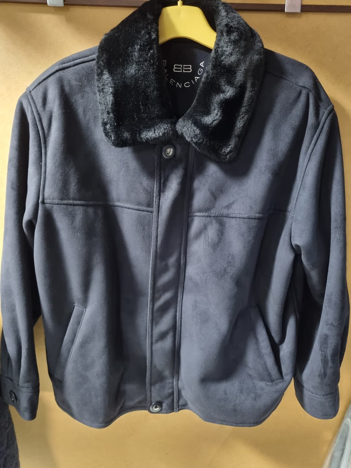 발렌시아가 남성 빈티지 무스탕 자켓  상품이미지1