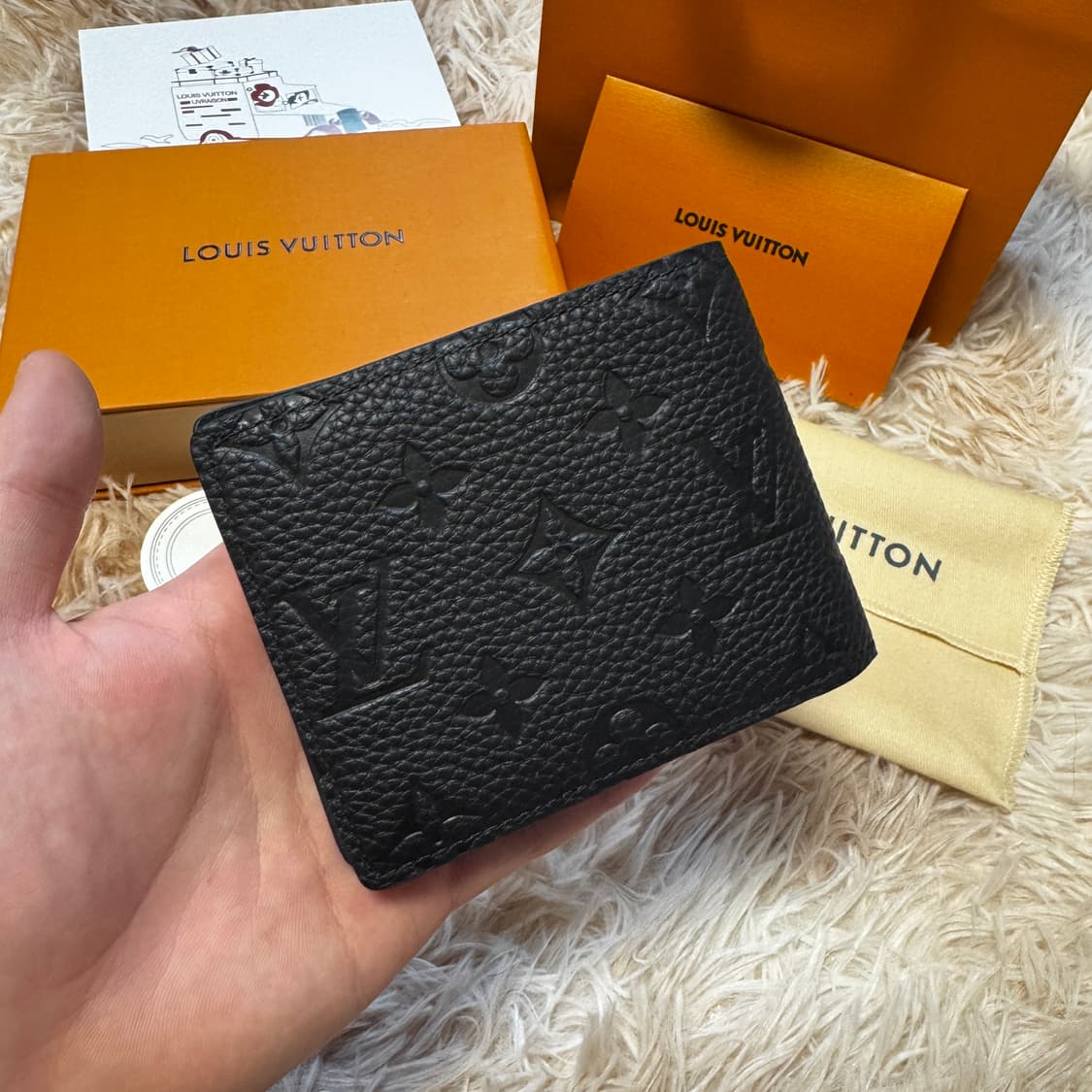 [미사용 / 새제품] 루이비통 멀티플 월릿 모노그램 토뤼옹 반지갑 상품이미지3