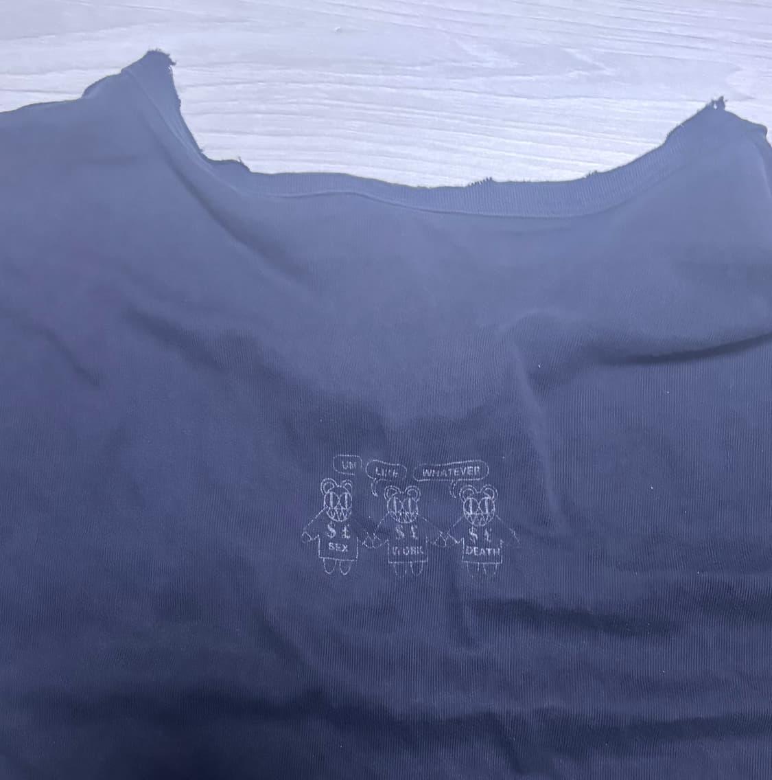 00s 빈티지 라디오헤드 키드에이 암네시악 투어티셔츠 상품이미지2