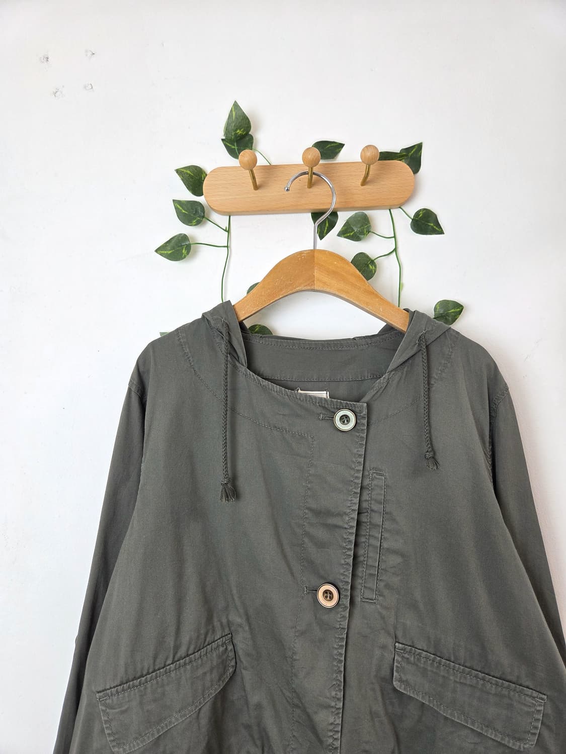 뮤트 크롭 야상 자켓 상품이미지2