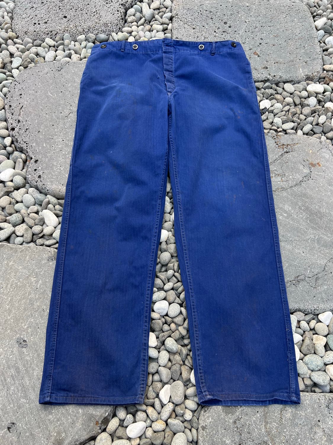 (38인치)FADED VINTAGE WASHING 헤링본프렌치워크팬츠 상품이미지1