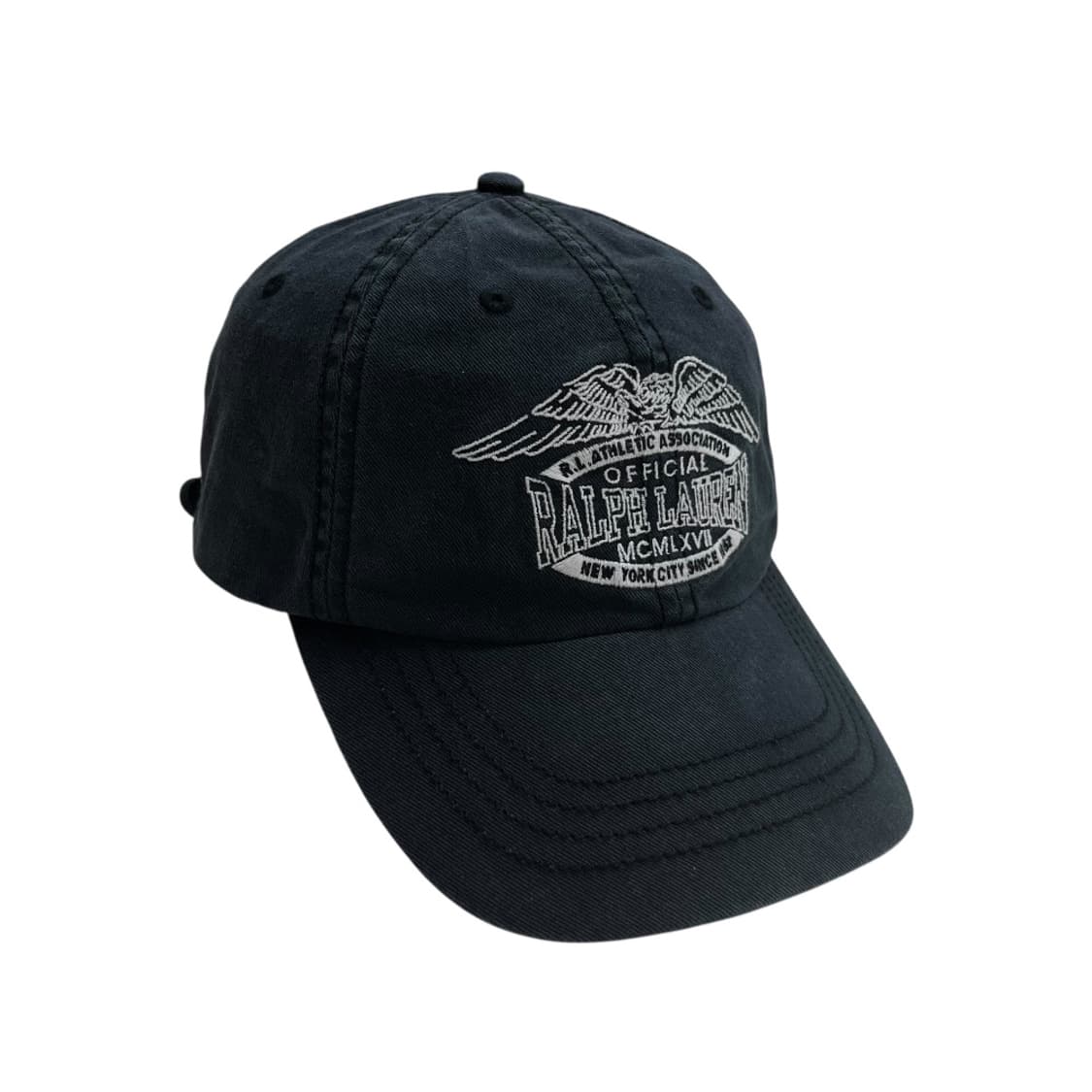 폴로 랄프로렌 90's 빈티지 블랙 볼캡 상품이미지5