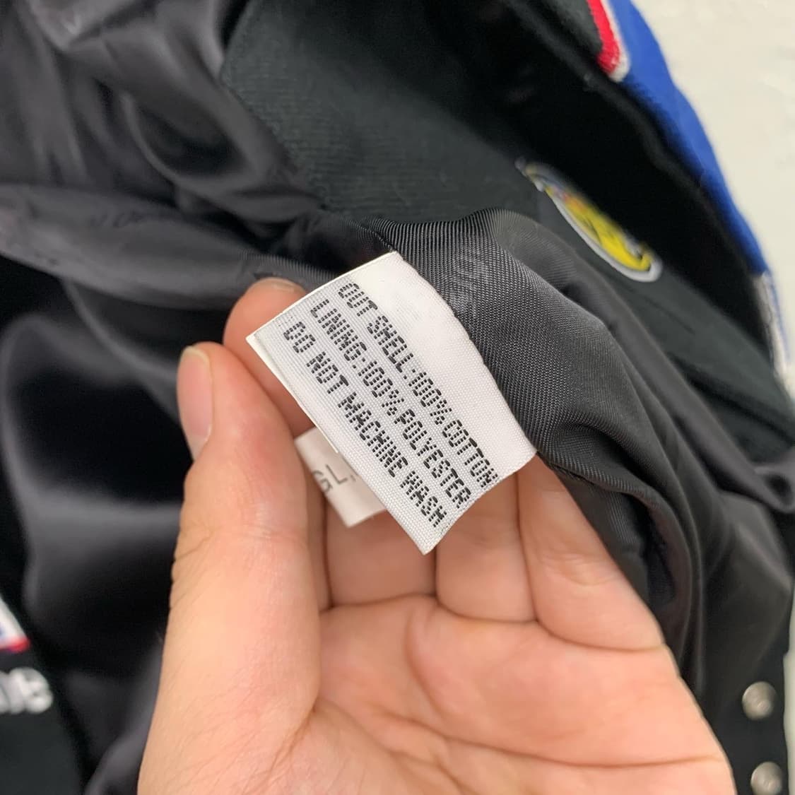 하세 어센틱 블랙 로위스 와펜 레이싱 자켓 상품이미지10