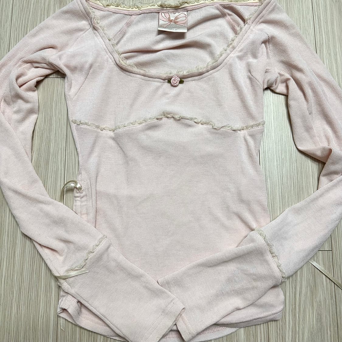 실사) 스컬프터 발레리나 롱슬리브 티셔츠 상품이미지2