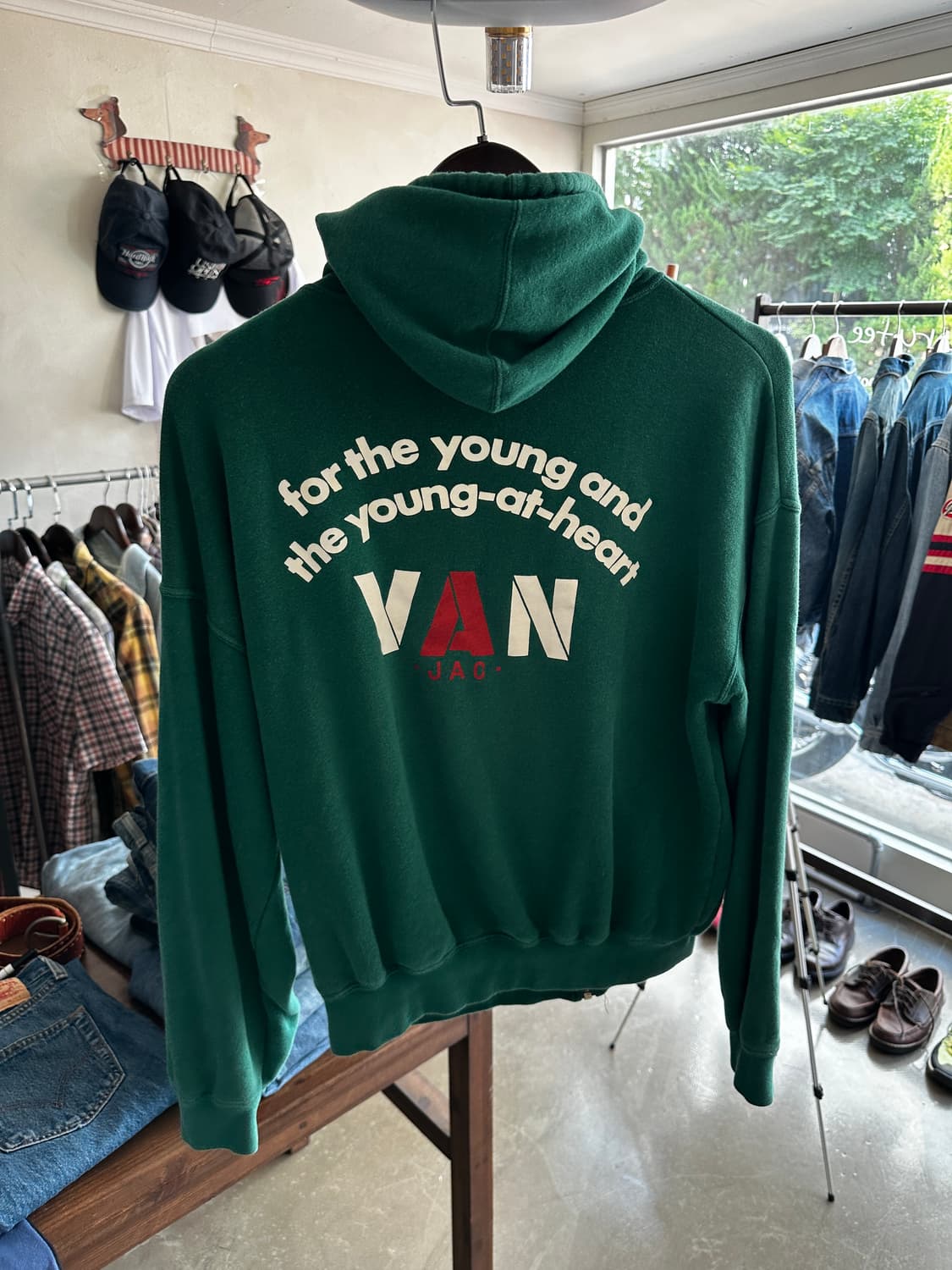 VAN JAC 테리 후드 집업  상품이미지4