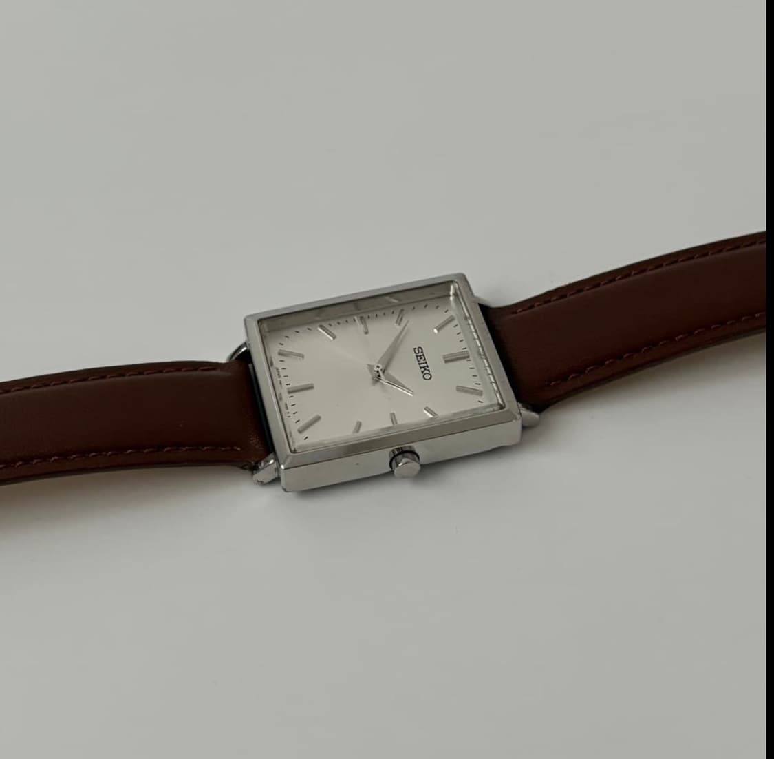 00s silver square quartz 상품이미지4