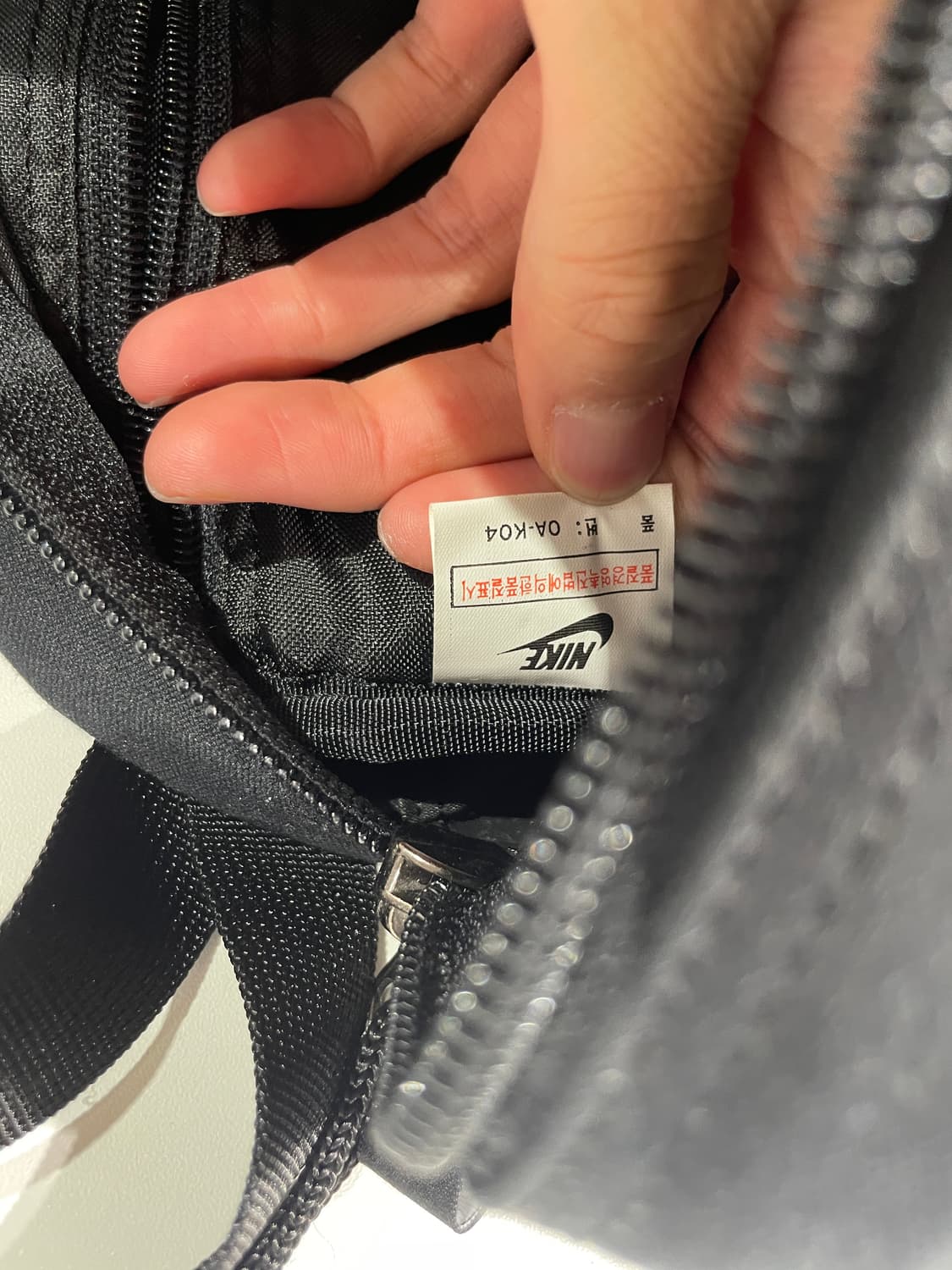 나이키 acg 블랙 로고 나일론 실링백 상품이미지7
