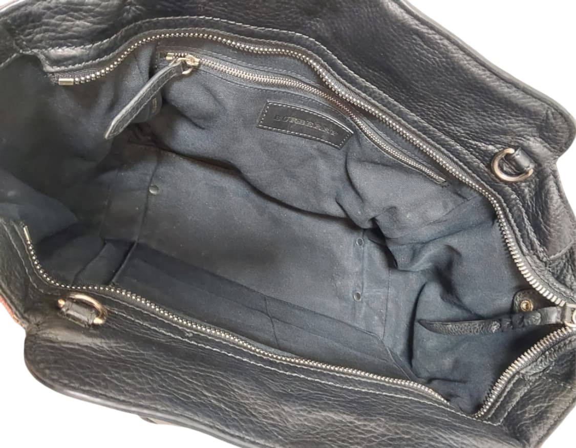 버버리 하코트 애쉬비 체크 투웨이백, 유이백 (정품) 상품이미지8