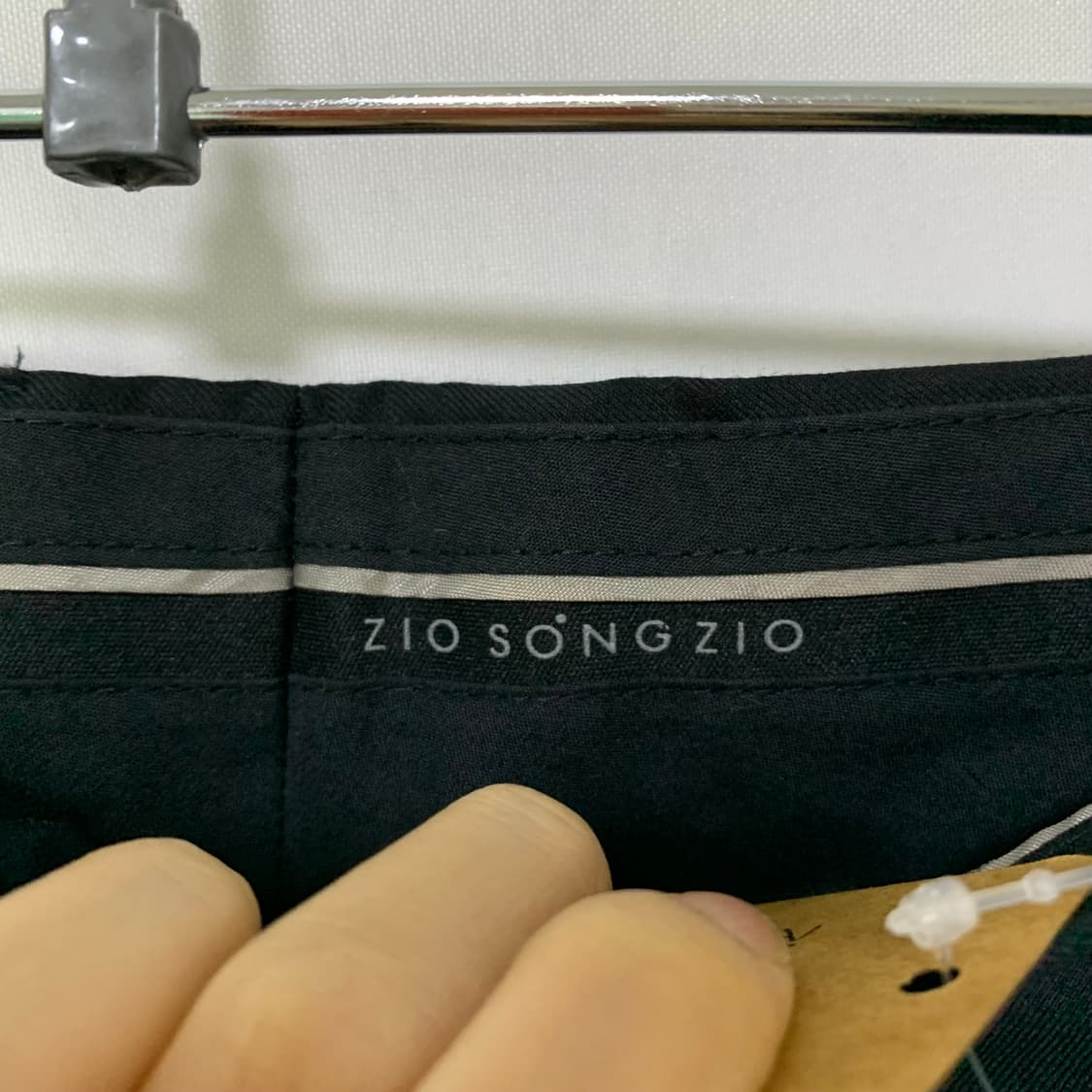 지오송지오 블레이저 슬랙스 블랙 정장 세트 95 28인치 상품이미지9