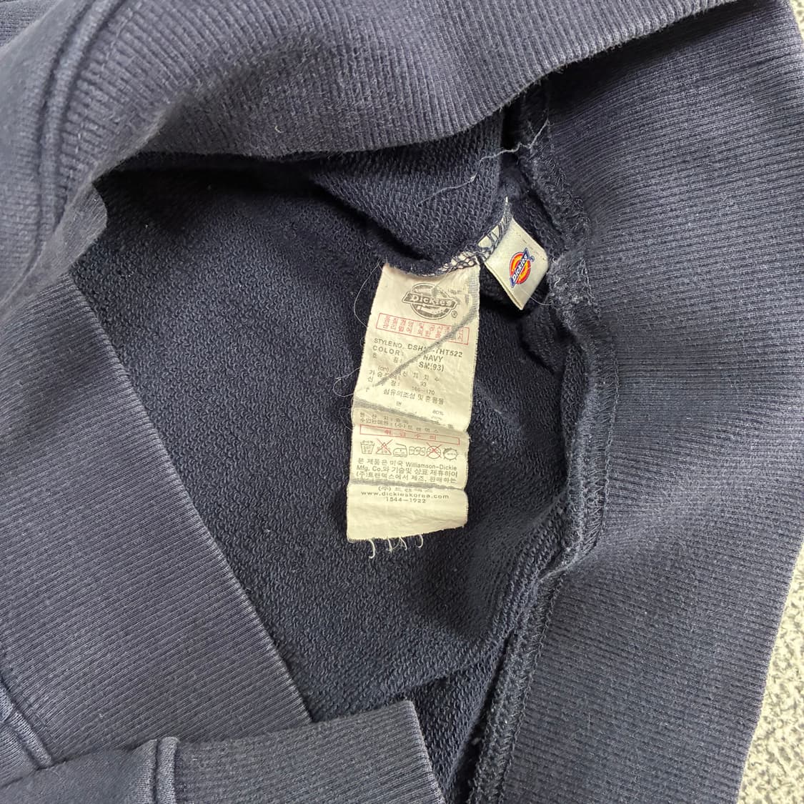 <디키즈 박스 로고 빈티지 후드티> No.1452 상품이미지8