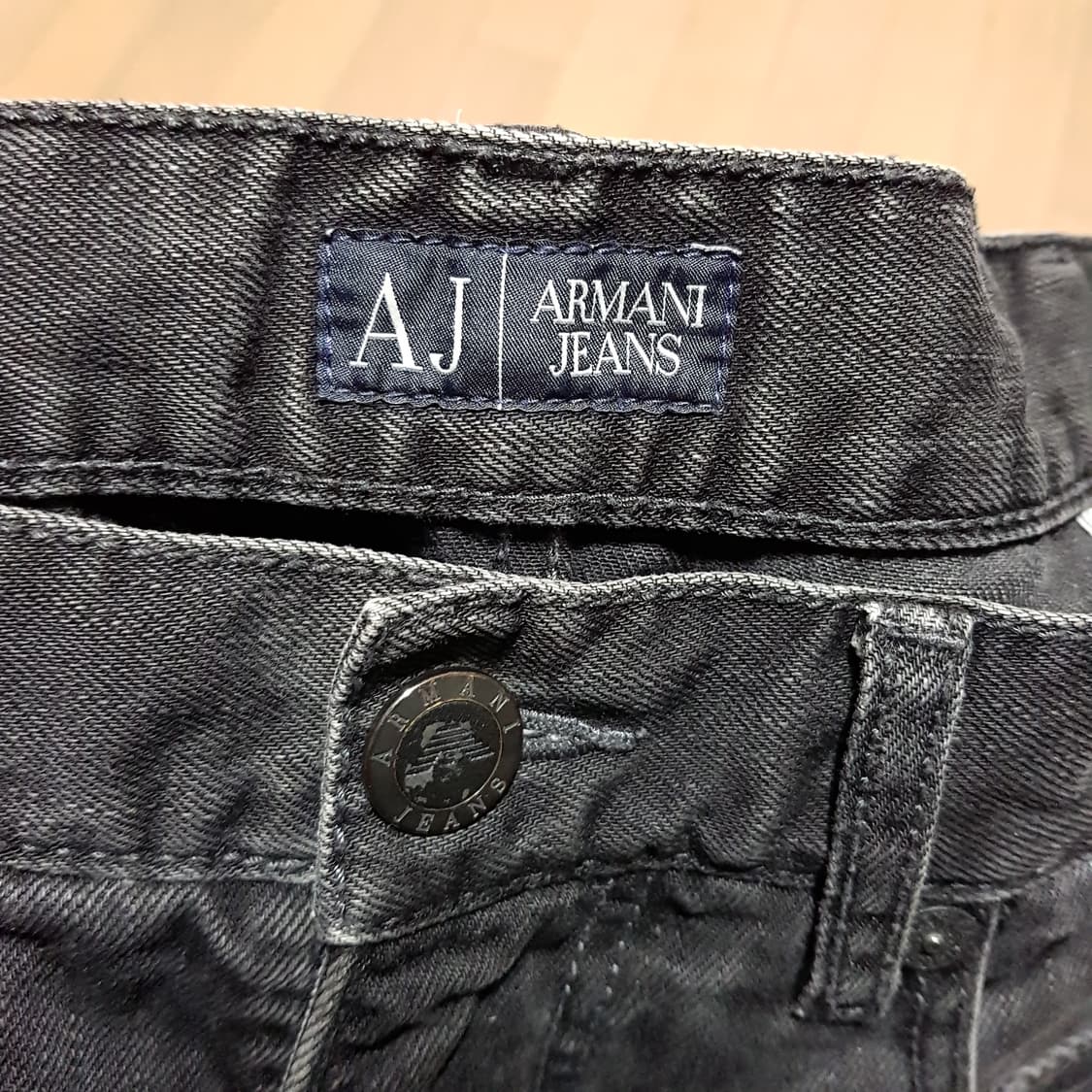 32 / 아르마니 진/ 흑청데님 / 420-330 상품이미지4