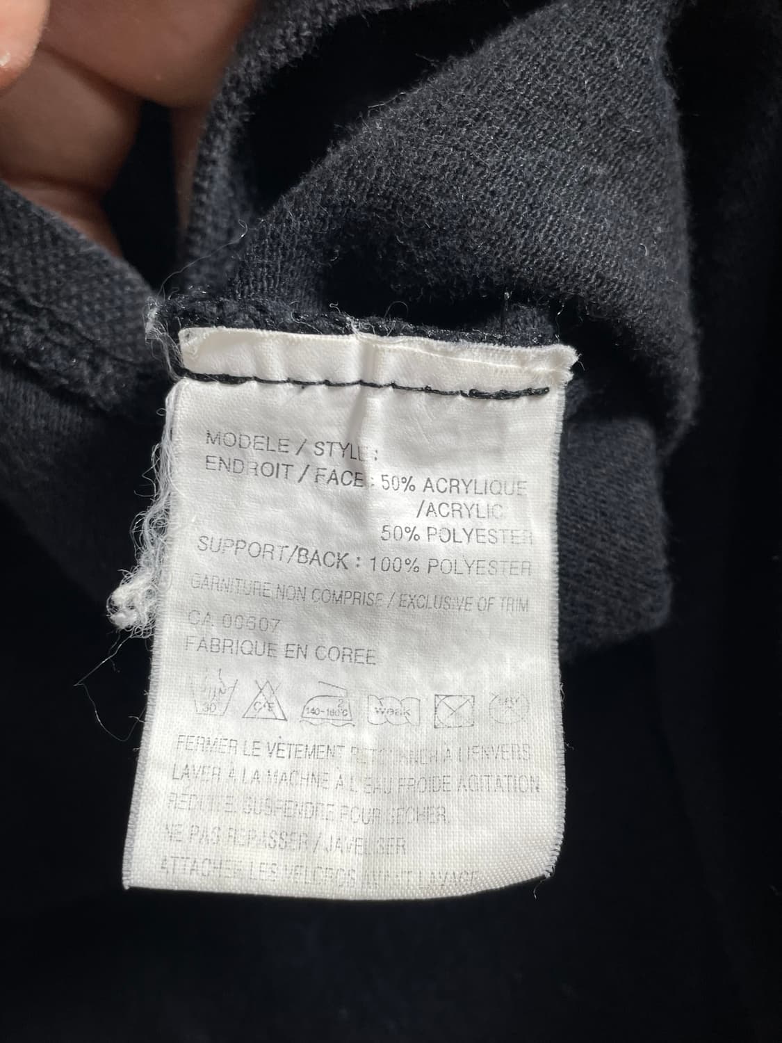 폴로 랄프로렌 빅포니 블랙 카라 반팔 상품이미지4