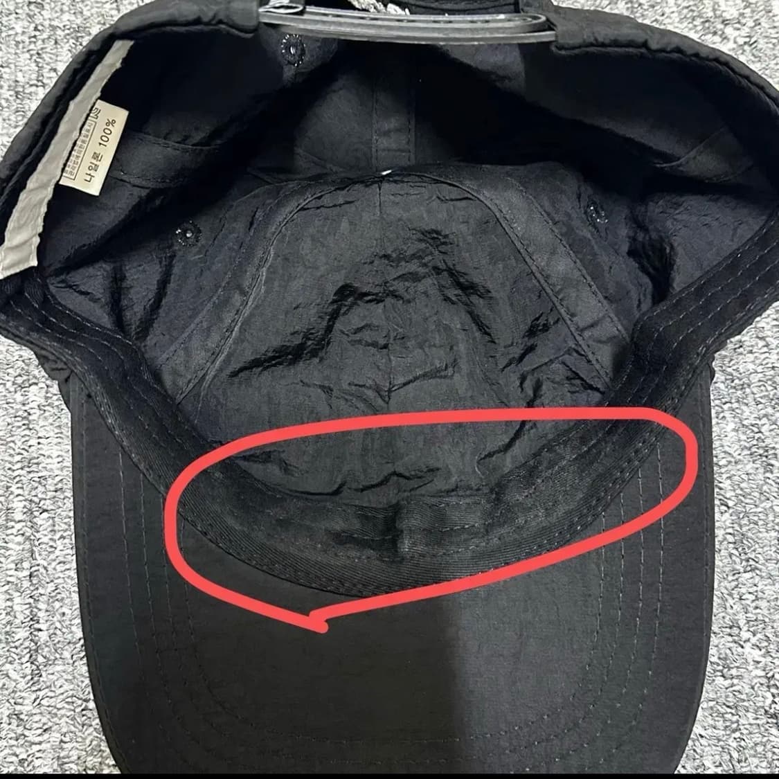 에스이오 seo 모자 볼캡 블랙 상품이미지4