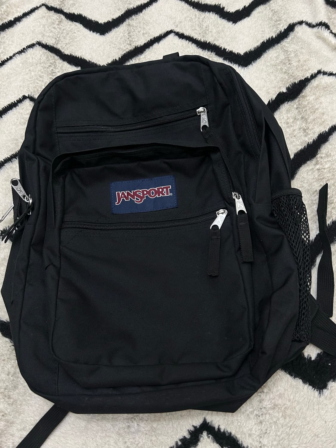 잔스포츠 빅 스튜어트 백팩/블랙 상품이미지1