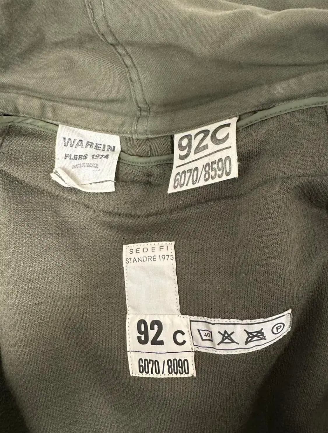 오리지널 프랑스군 후드파카 92C 상품이미지5