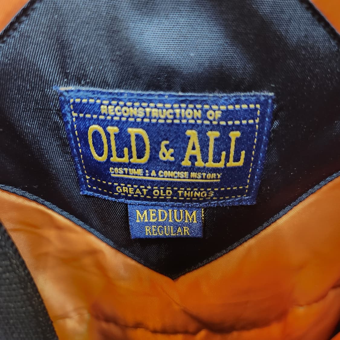 OLD&ALL 용자수 ma-1 항공점퍼  XL 상품이미지5