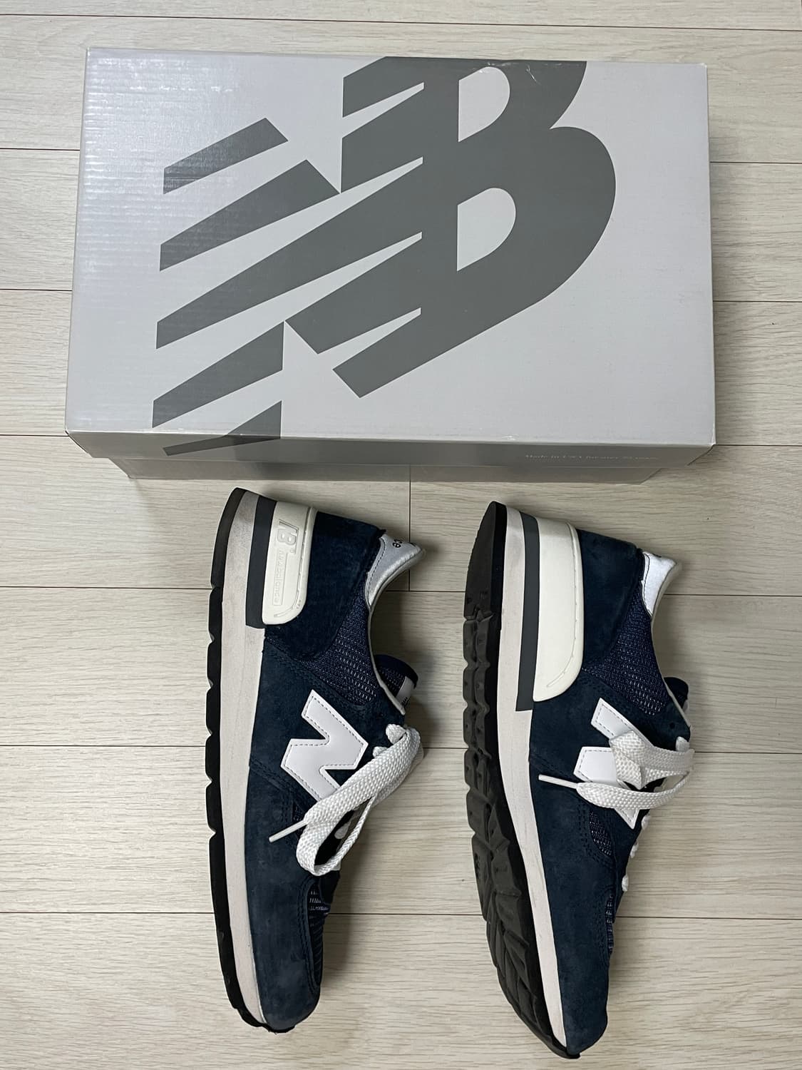 [270]뉴발란스 990v1 네이비 상품이미지5