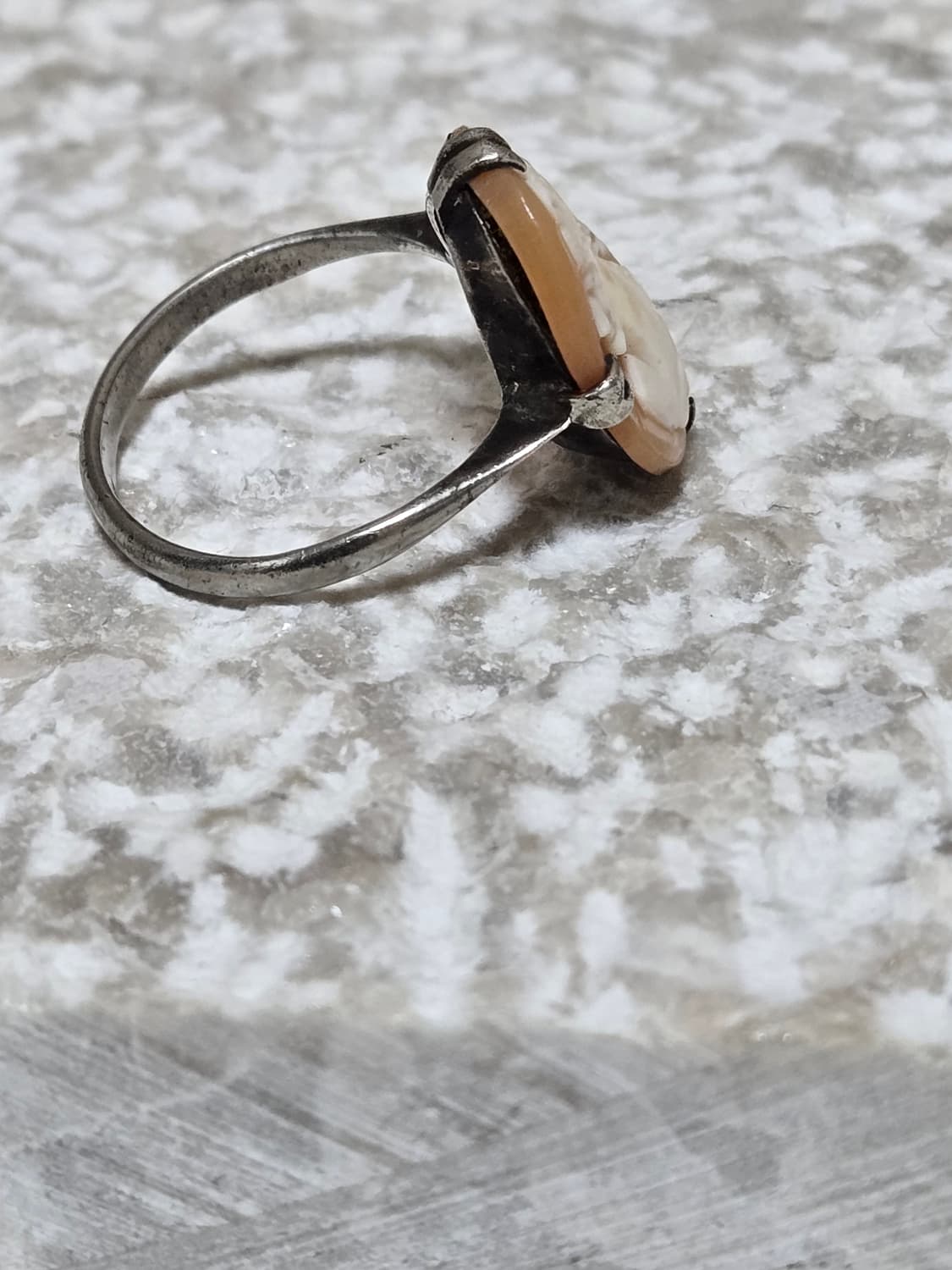 빈티지 쉘 카메오 실버 링
클래식 여성 초상 반지 14호 상품이미지2