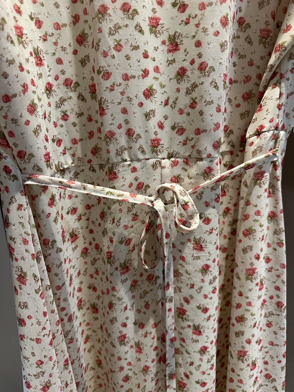 르샵 Le shop 플라워 패턴 원피스 (55-66)   상품이미지3