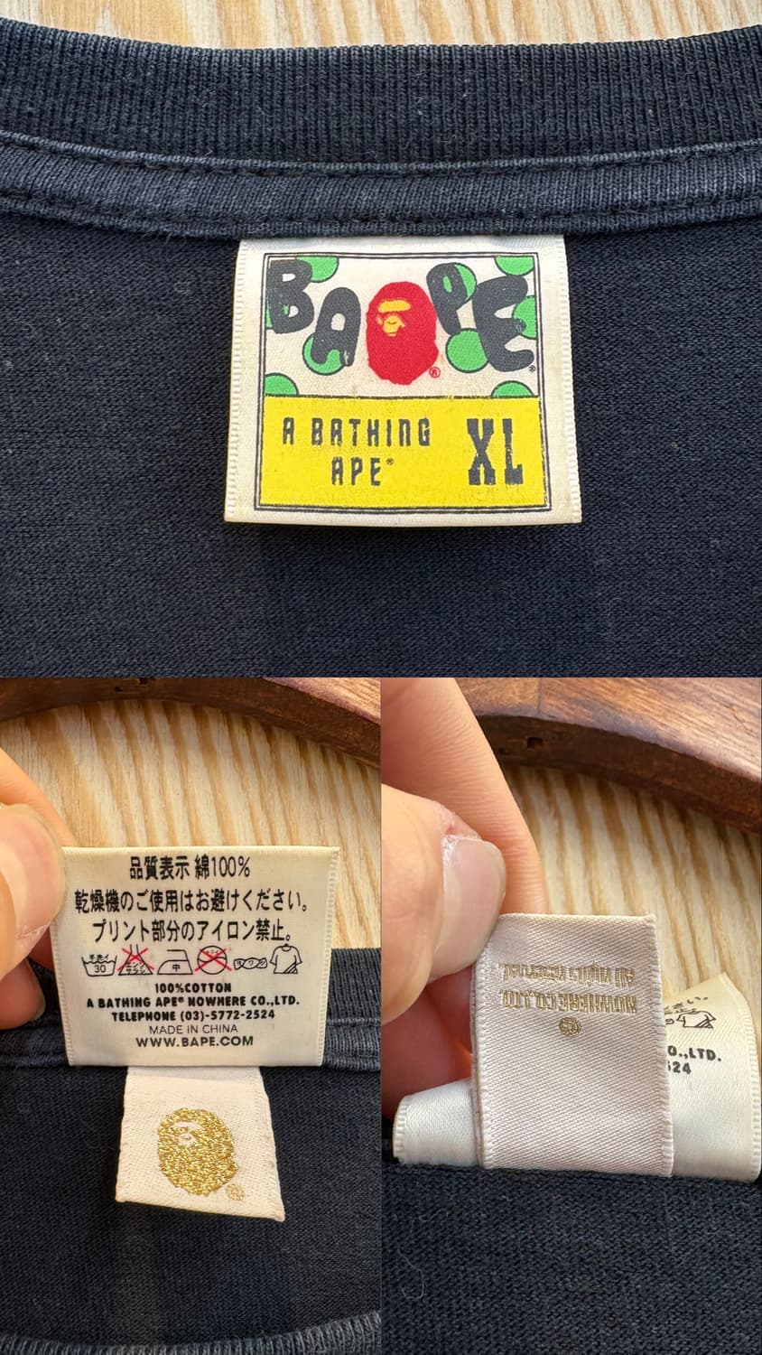 베이프 1ST 카모 빅 에이프 헤드 티셔츠 상품이미지10