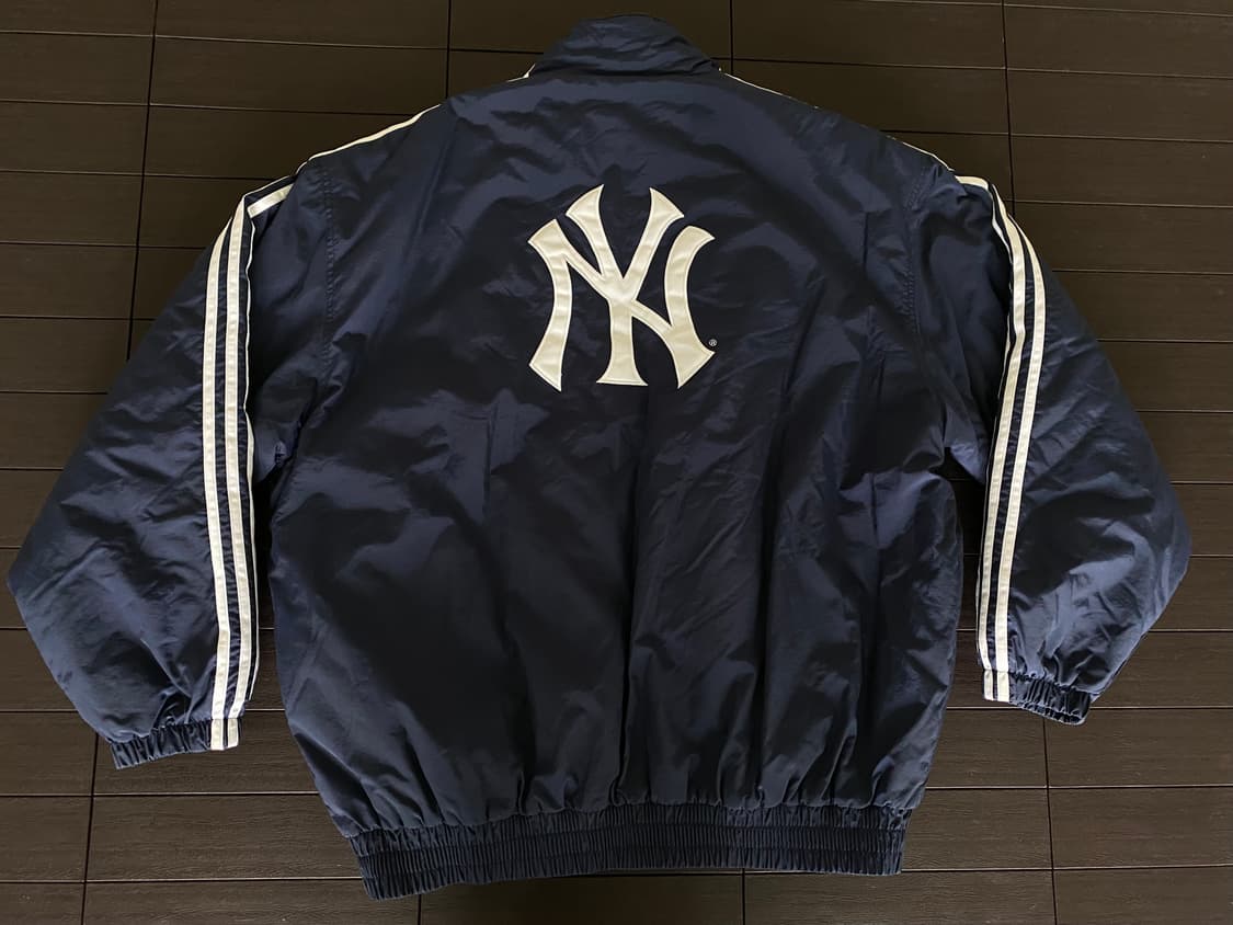 (XL) 아디다스 양키즈 누빔 점퍼 패딩 자켓 상품이미지2