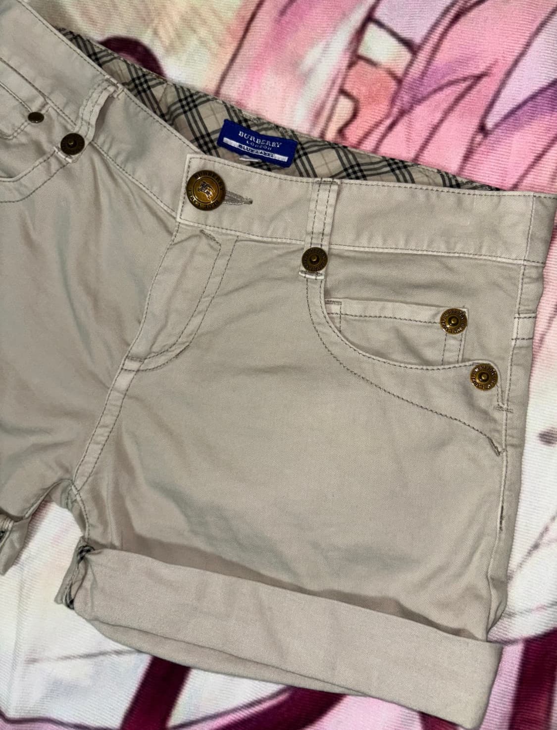 버버리 블루라벨 디테일 숏팬츠 상품이미지1