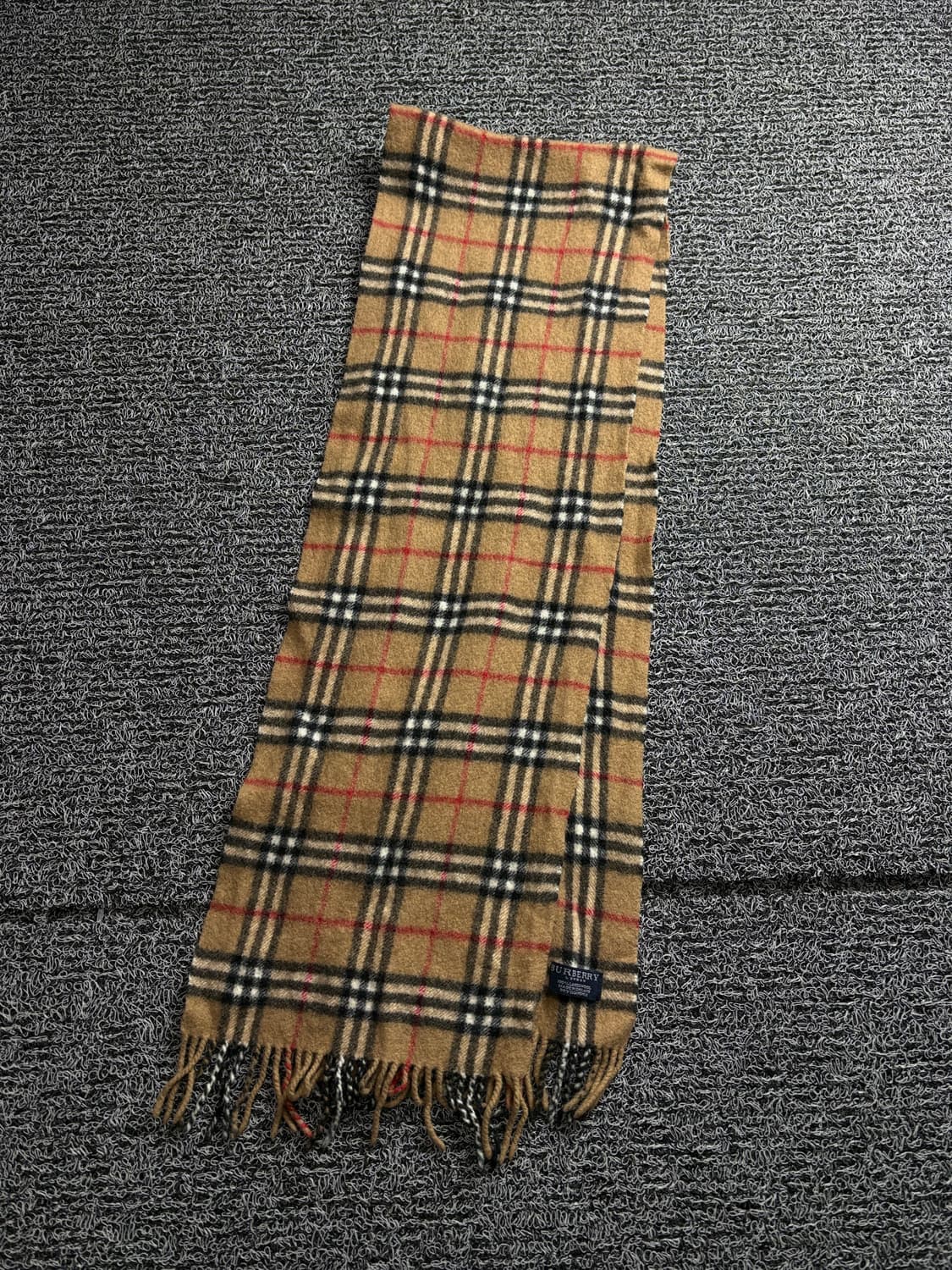 버버리 캐시미어 노바 체크 머플러 3073 상품이미지5