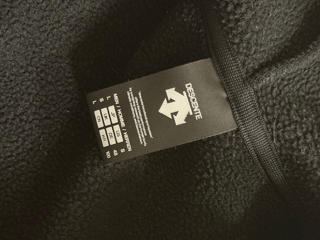 DESCENTE 스위스 본딩 플리스 후드집업 S 상품이미지4