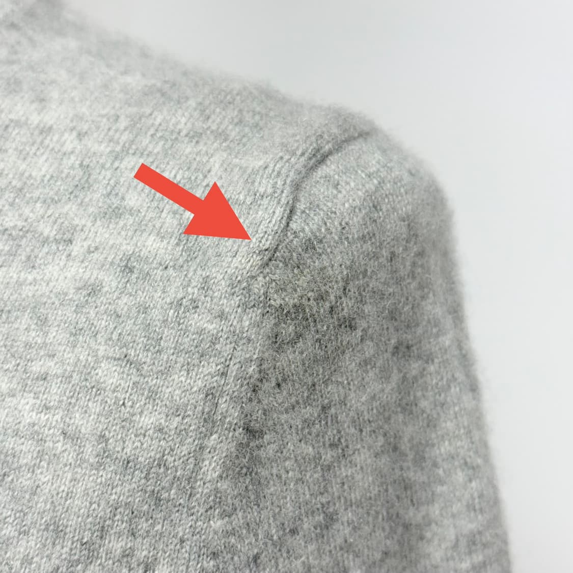 [캐시미어 100%] 유니클로 그레이 가디건 S 상품이미지5