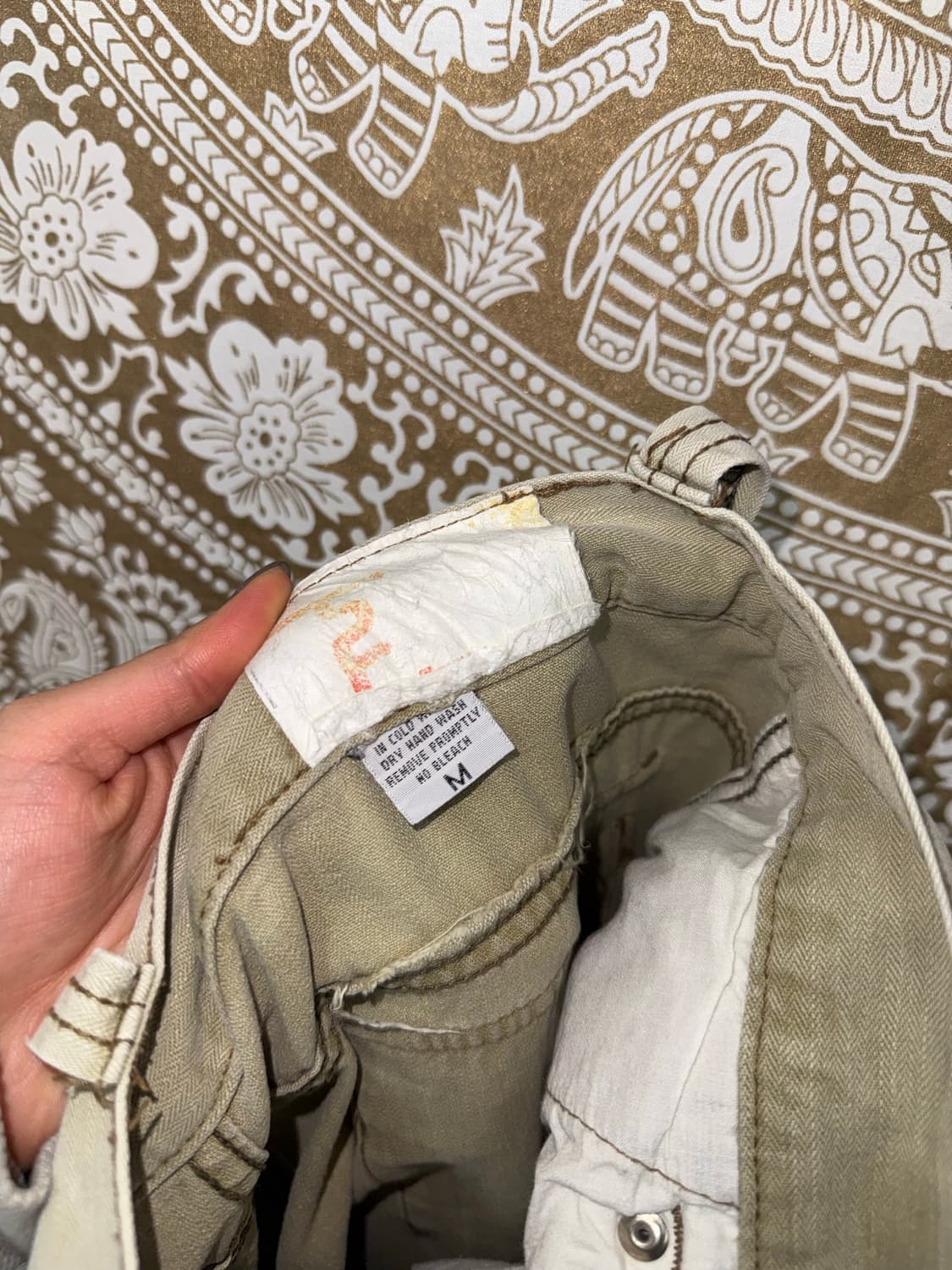 빈티지 피그먼트 포켓 디테일 카고팬츠  상품이미지8