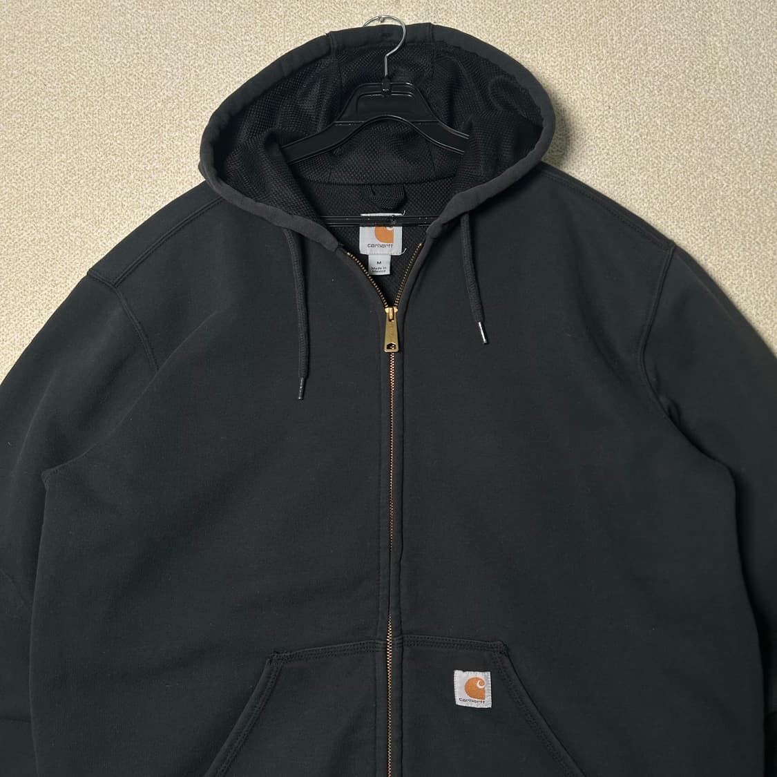 (M) 칼하트 써멀 차콜 후드집업 상품이미지3