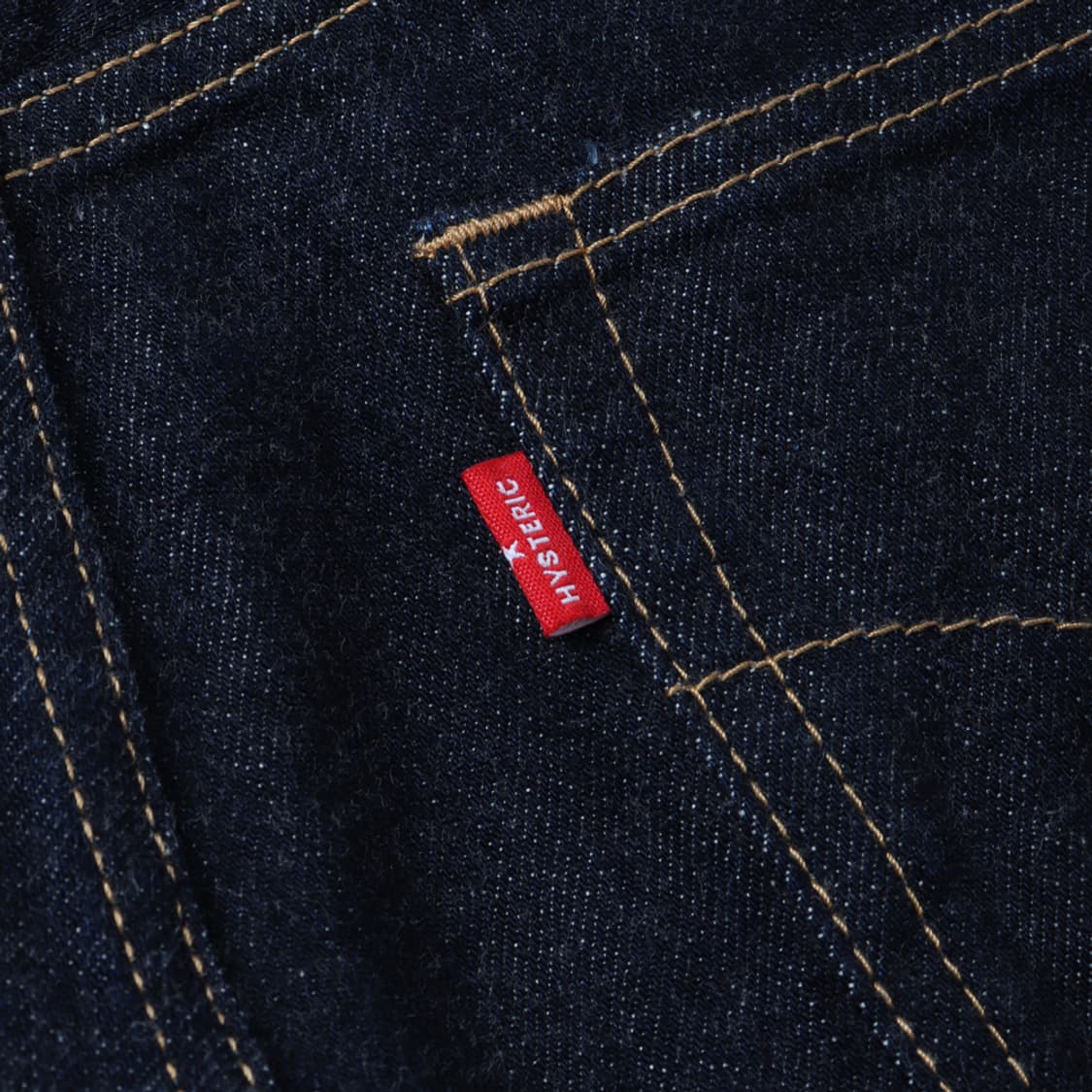 HYSTERIC GLAMOUR 1 Tuck Wide Denim Pants 상품이미지5