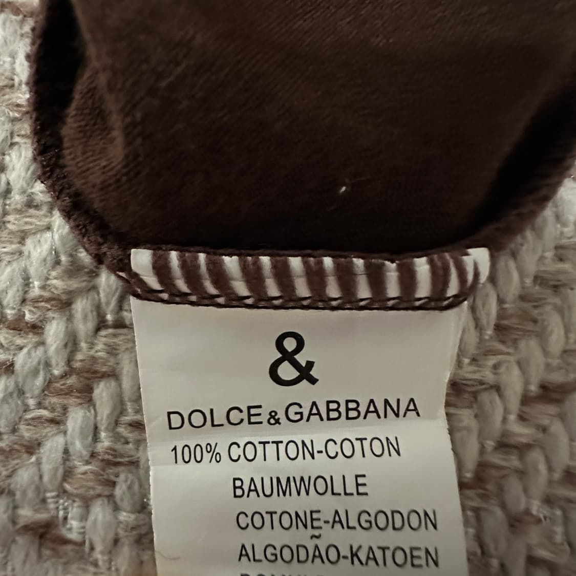 DOLCE & GABBANA iyaly sleeveless shirt 상품이미지5