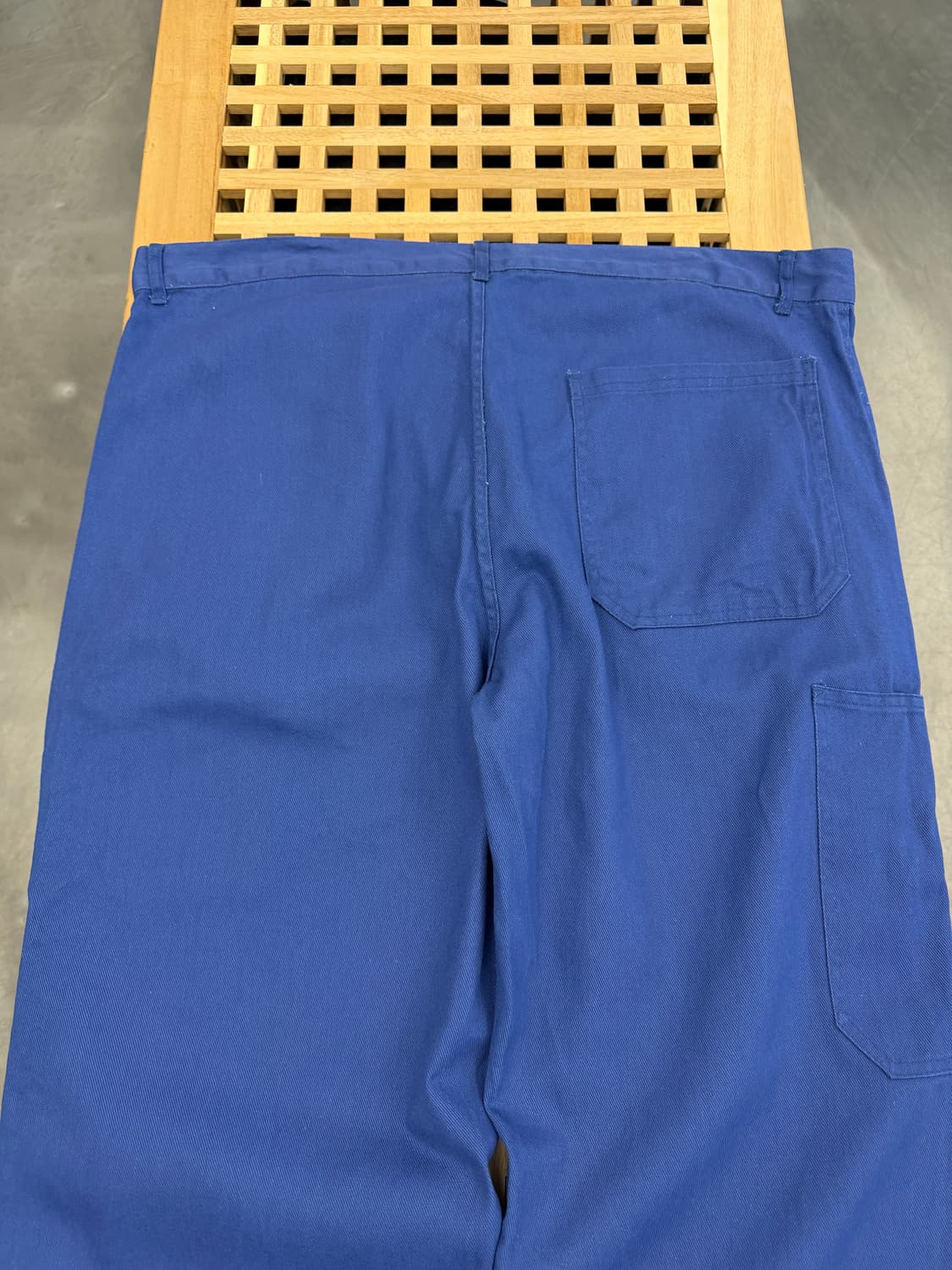 1990s EUROPEAN WASHED BLUE 프렌치워크팬츠 상품이미지6