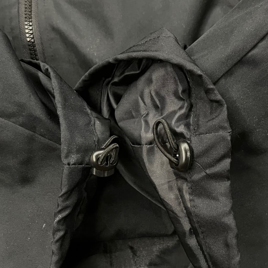 [정품/100] 푸마 블랙 후드 바람막이 자켓 b15 상품이미지7