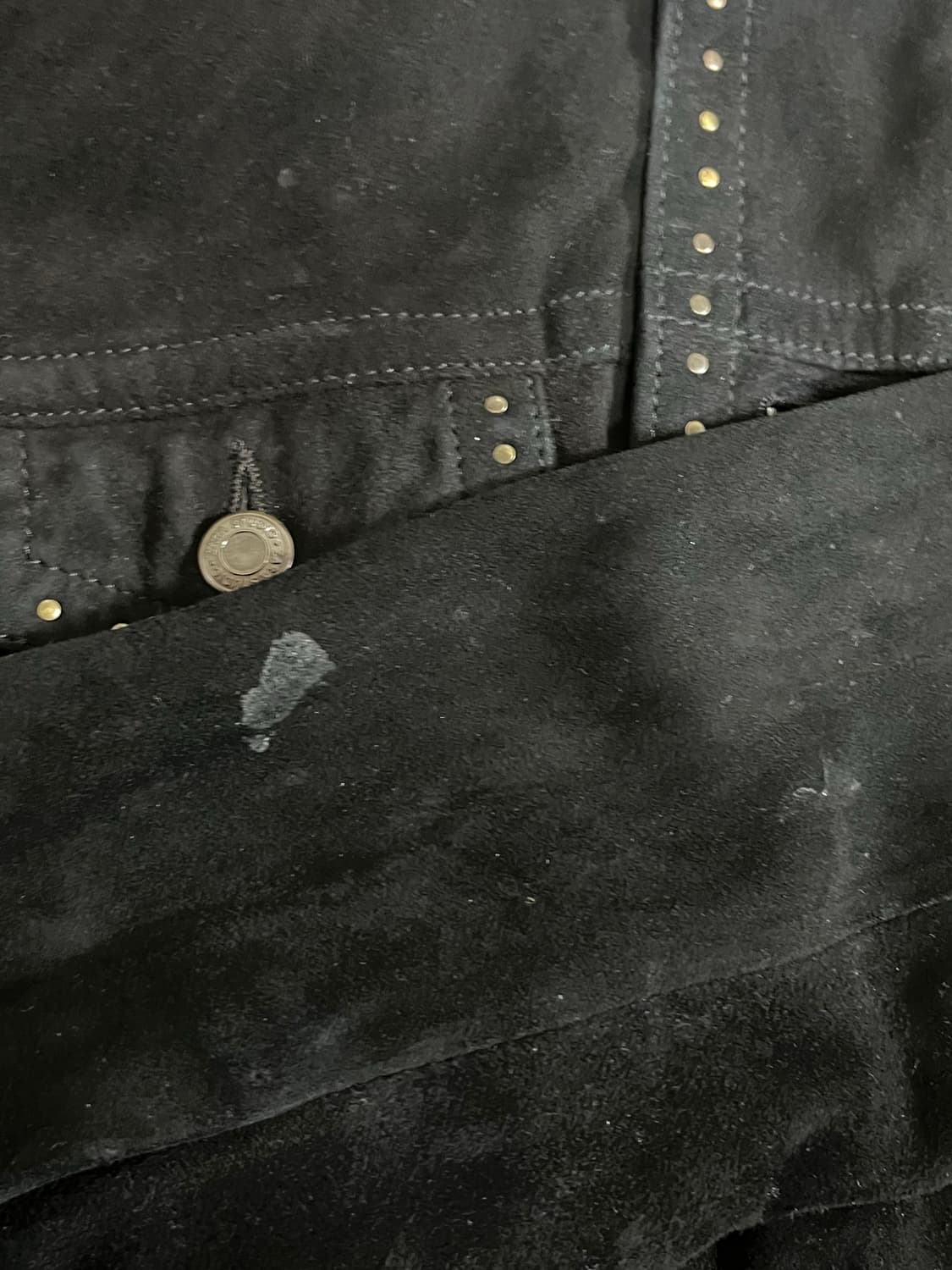 자라 스터드 스웨이드자켓 L 상품이미지2