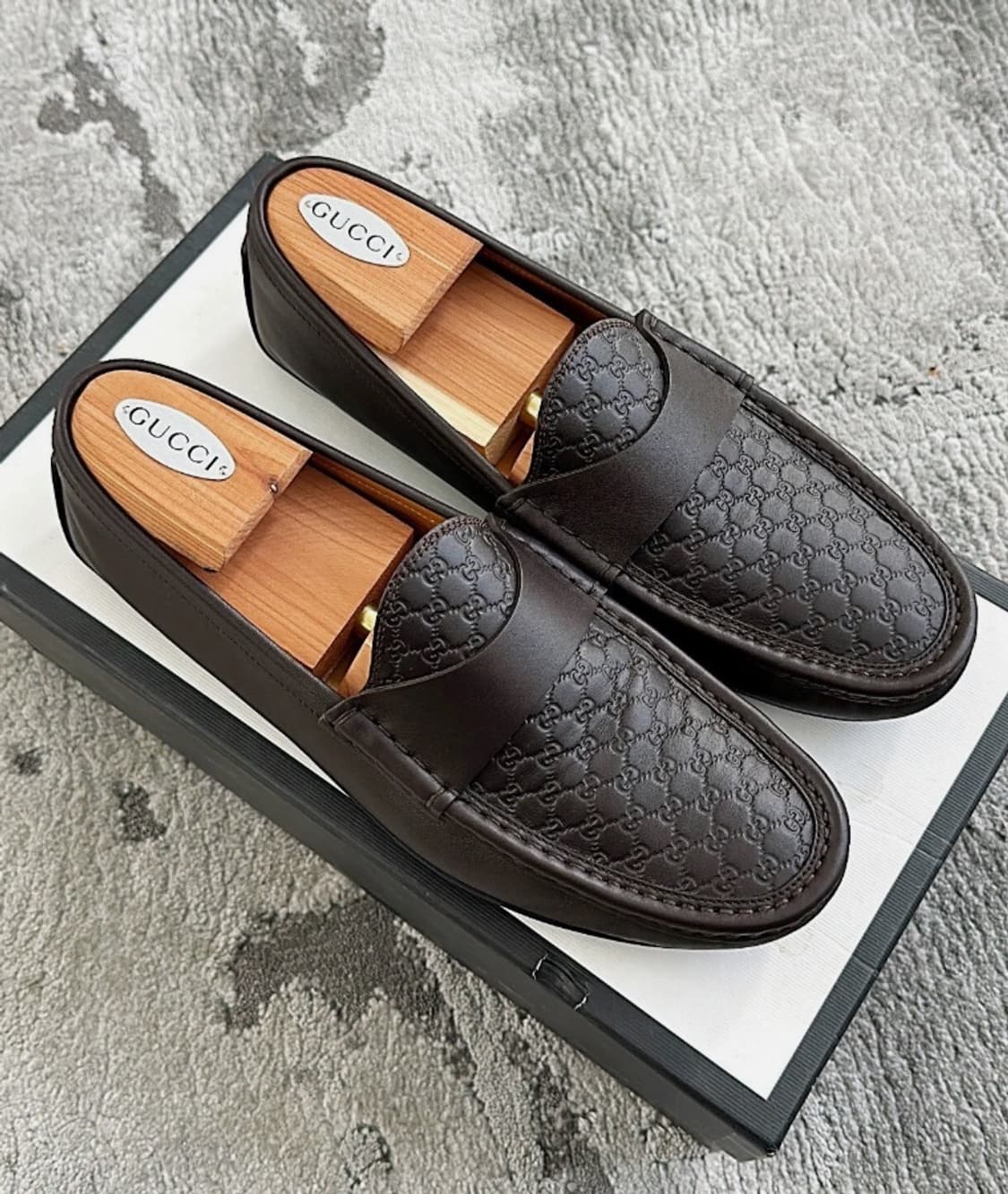 [정품] 구찌 GG 엠보 레더 로퍼 275 상품이미지2