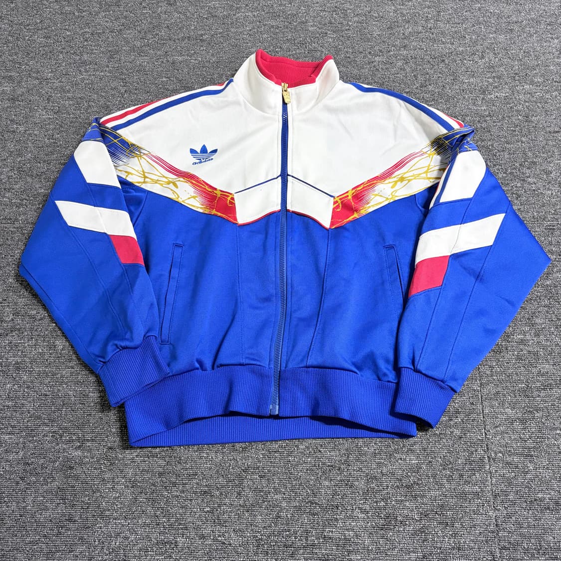 80s 아디다스x데상트 올드스쿨 트랙탑 져지 상품이미지1