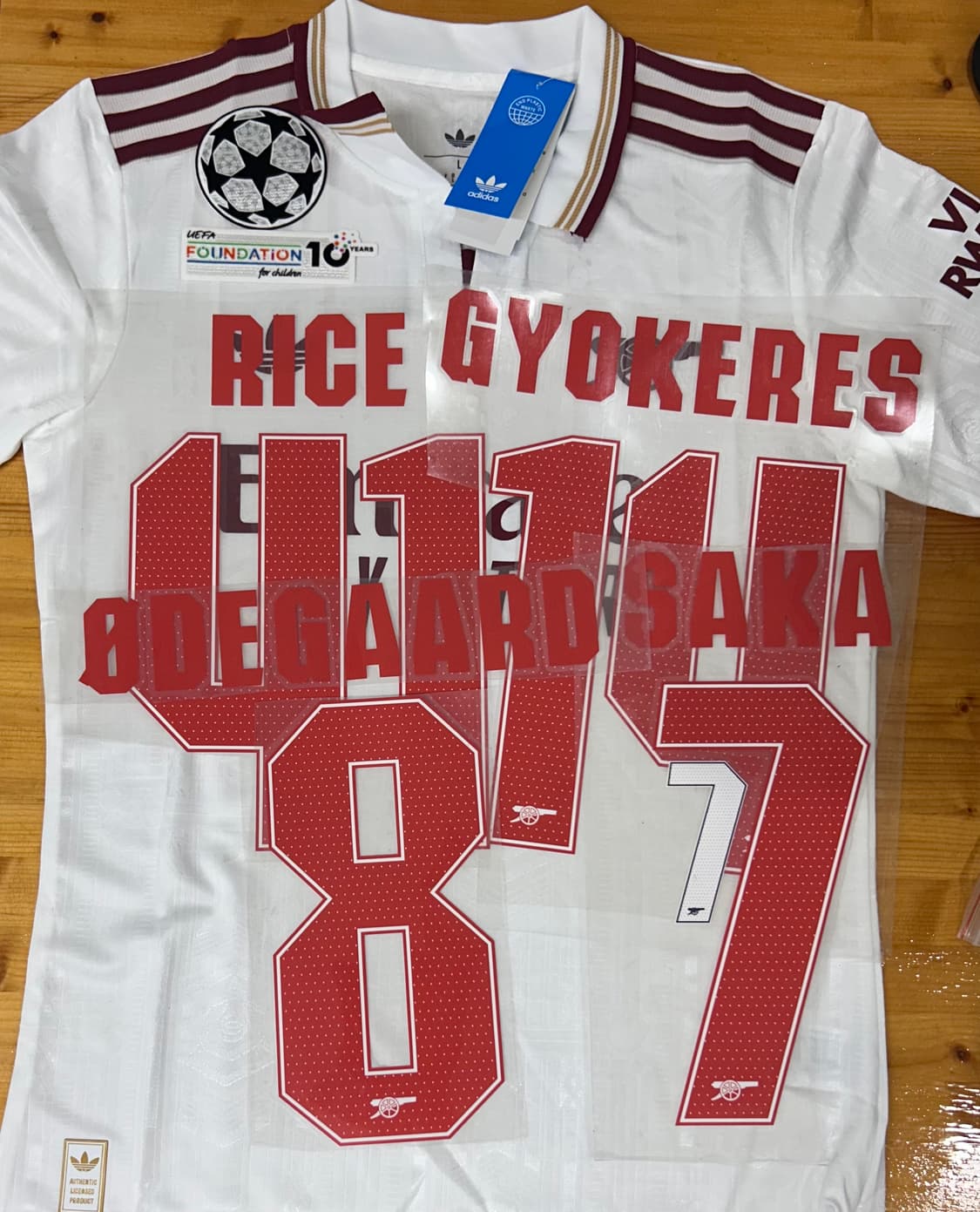 25-26 아스날 써드 유니폼 새상품 상품이미지3