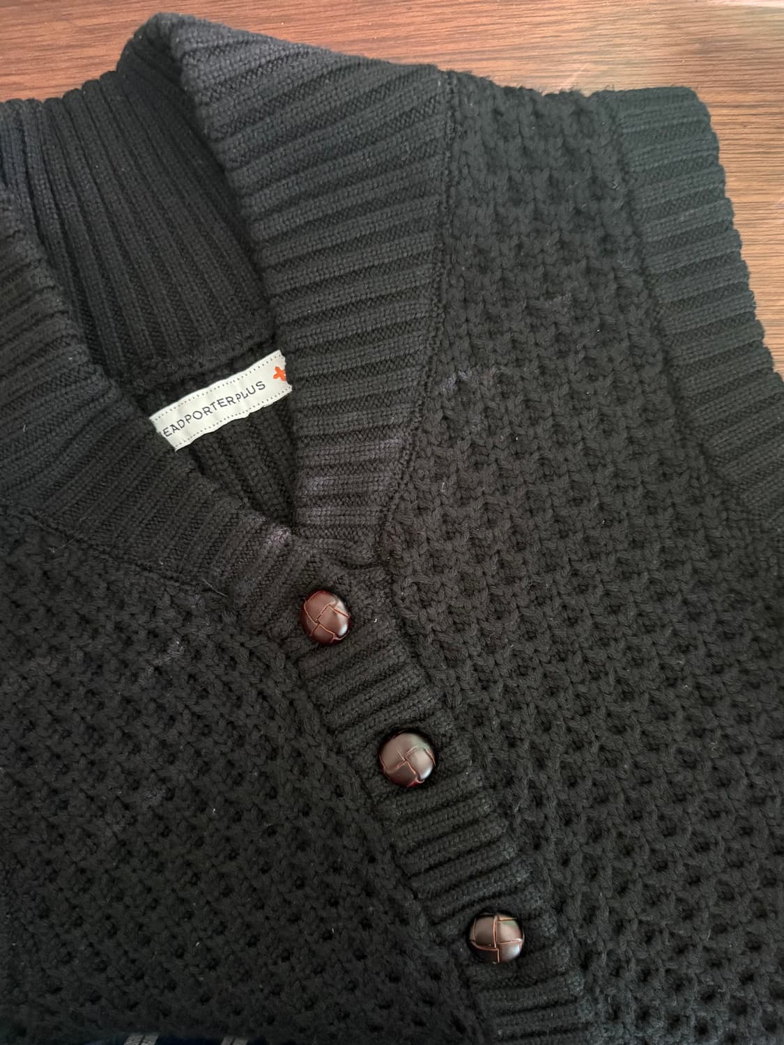 HEADPORTERPLUS shawl colla vest 상품이미지4