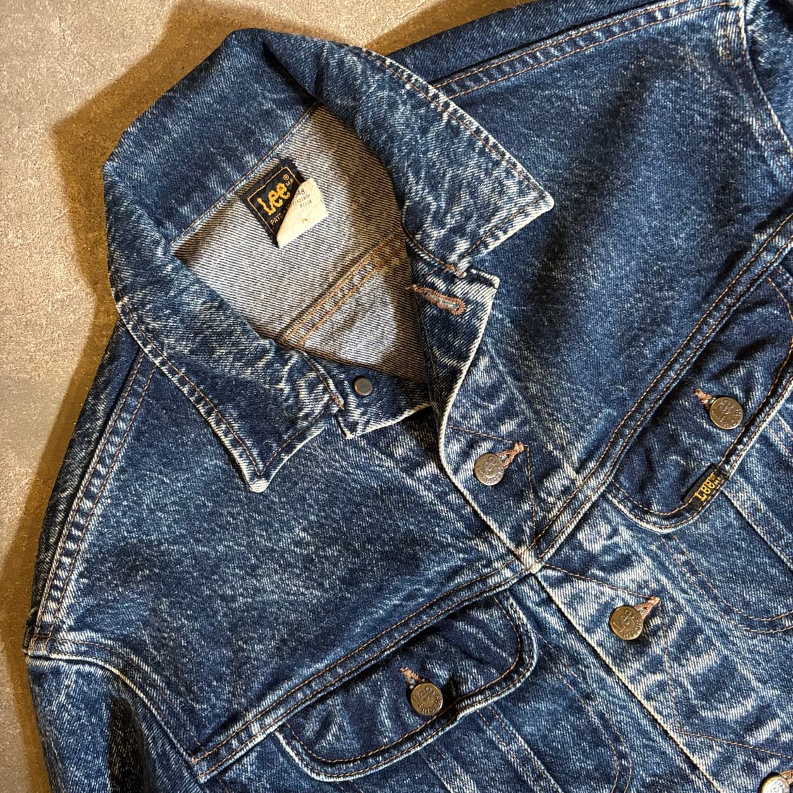 미국 리 데님 트러커 자켓 상품이미지4