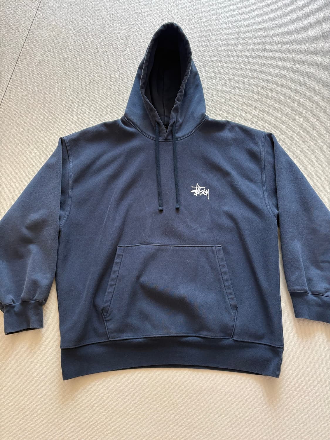 스투시 후드티 (네이비, 2XL) 상품이미지1