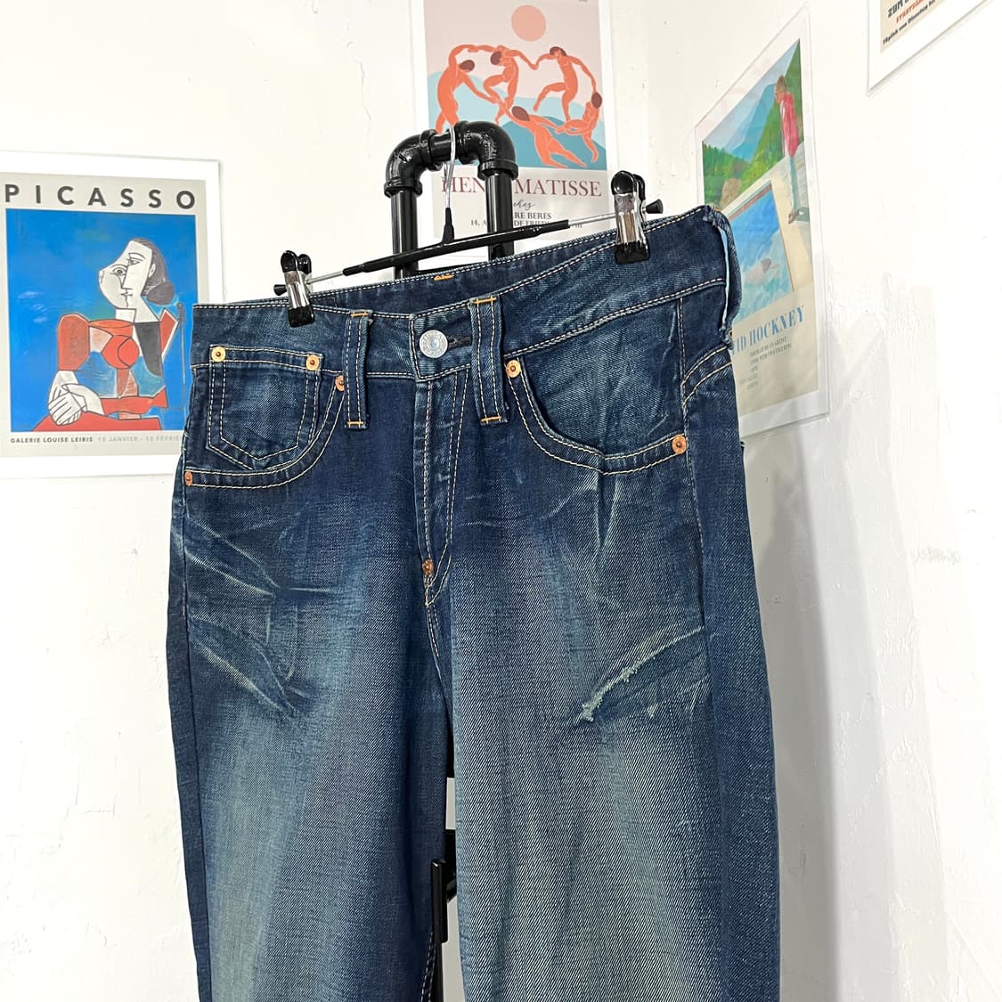 리바이스 진청 데님 팬츠 상품이미지4