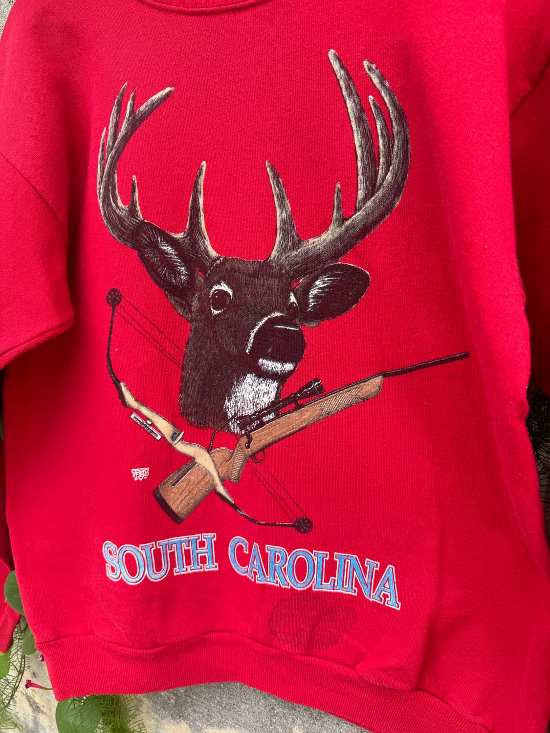 90s tultex usa made 50/50 프린팅 맨투맨 스웻셔츠 상품이미지3