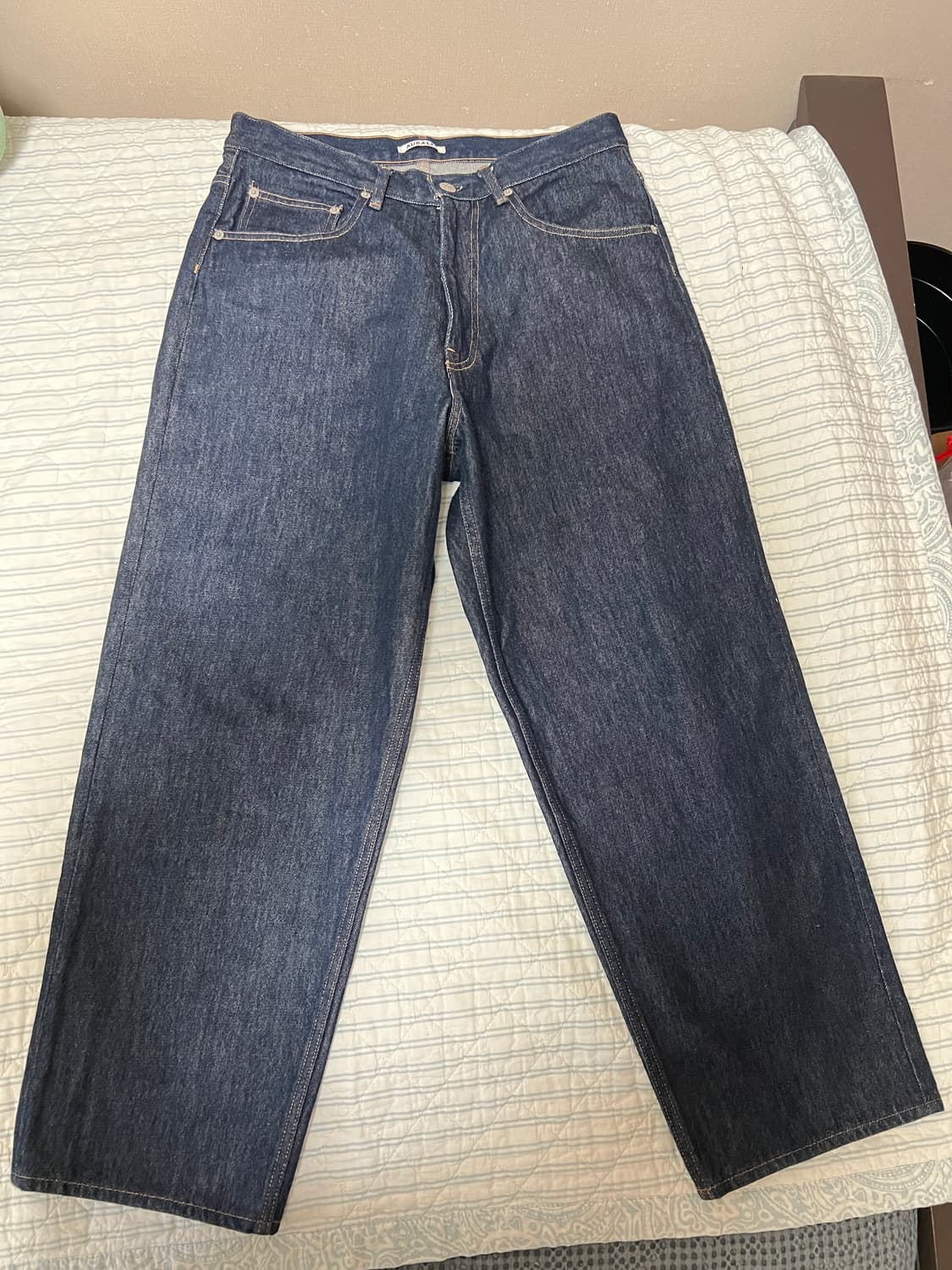 [32] auralee 하드 트위스트 와이드 데님  상품이미지2