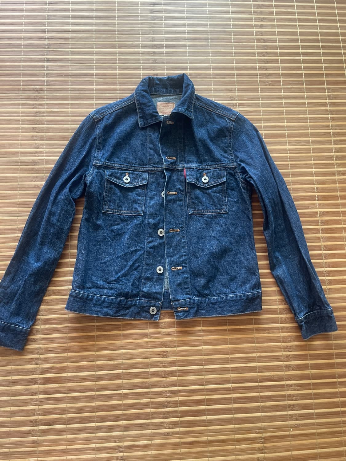 vintage 데님 청자켓 상품이미지1